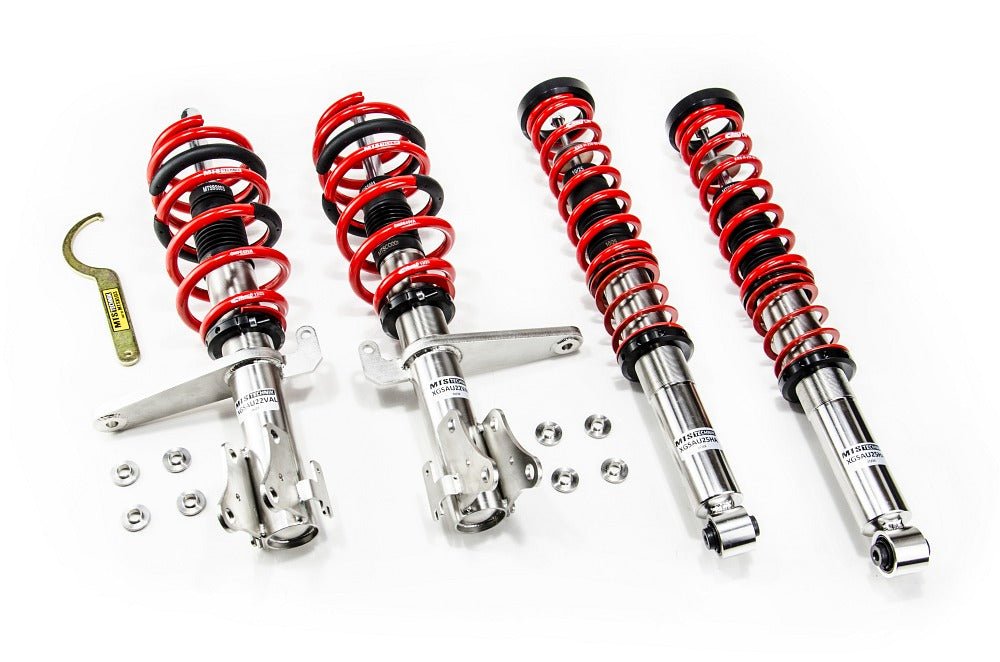 XMTSGWAU30 Street Coilover Kit (Inox) for Audi CABRIOLET B3 (8G) - MTS Technik UK - xmtsgwau30-audi-cabriolet-b3-8g
