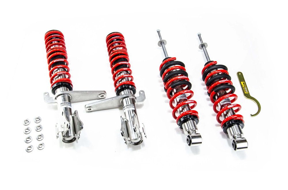 XMTSGWAU34 Street Coilover Kit (Inox) for Audi 80 B4 Saloon (8C) - MTS Technik UK - xmtsgwau34-audi-80-b4-saloon-8c