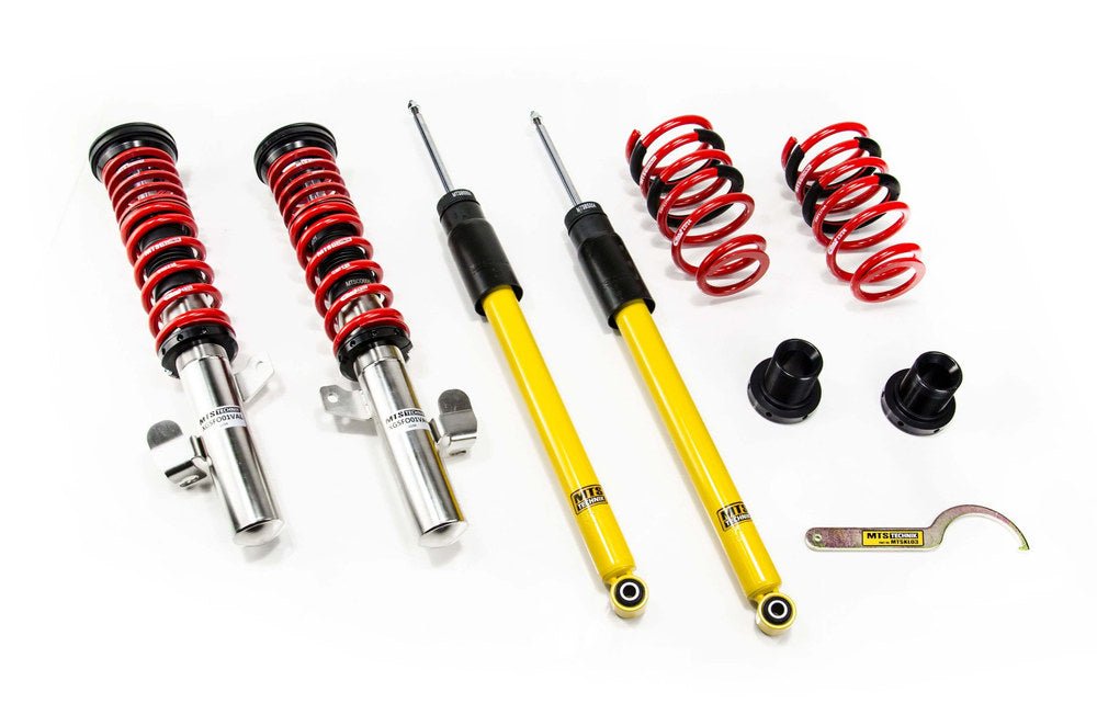 XMTSGWMA04 Street Coilover Kit (Inox) for Mazda 3 (BL) - MTS Technik UK - xmtsgwma04-mazda-3-bl