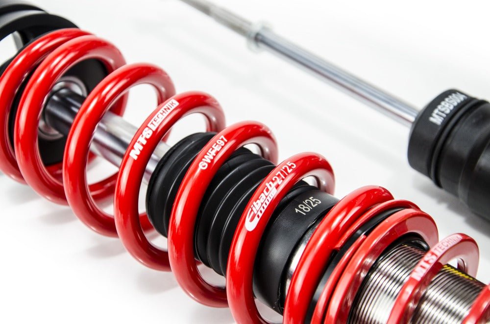 XMTSGWVW126 Street Coilover Kit w/ Camber Adjust Top Mounts (Inox) for Seat AROSA (6H) - MTS Technik UK - xmtsgwvw126-seat-arosa-6h