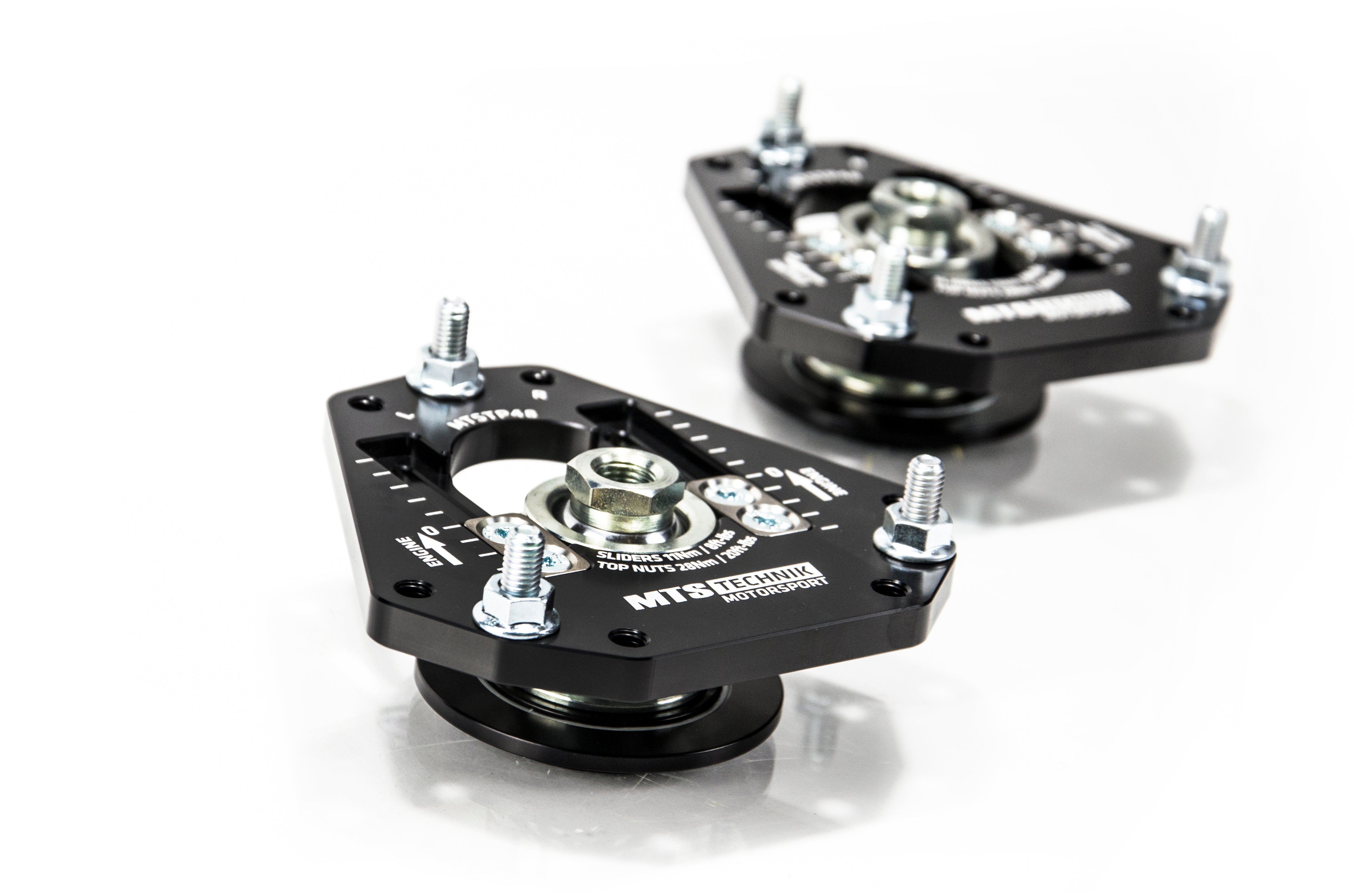 Adjustable camber / caster top mounts (Front) for Mini MINI CLUBVAN (R55)