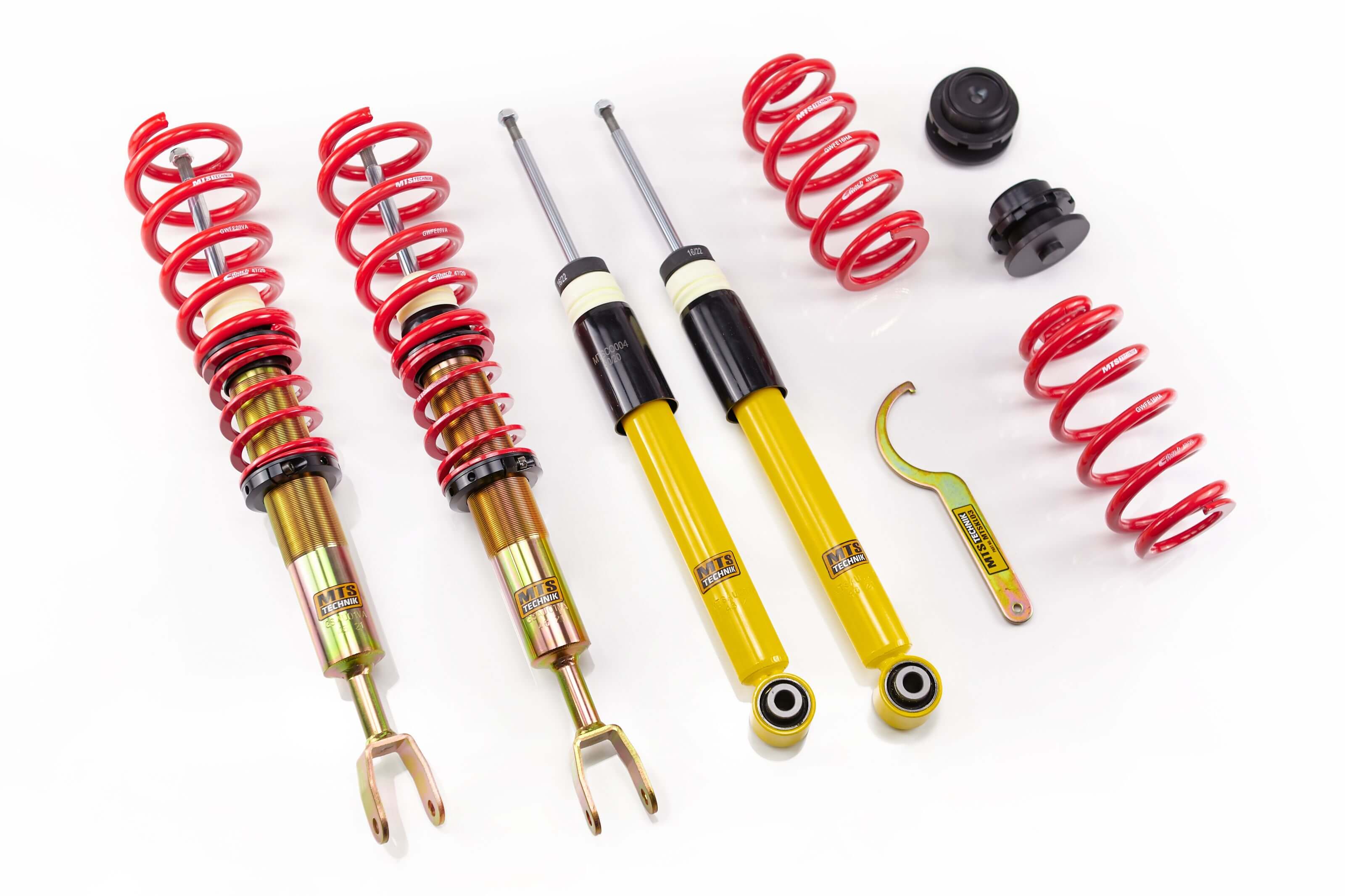 Street Coilover Kit (Gold) for Audi A4 B6 (8E)