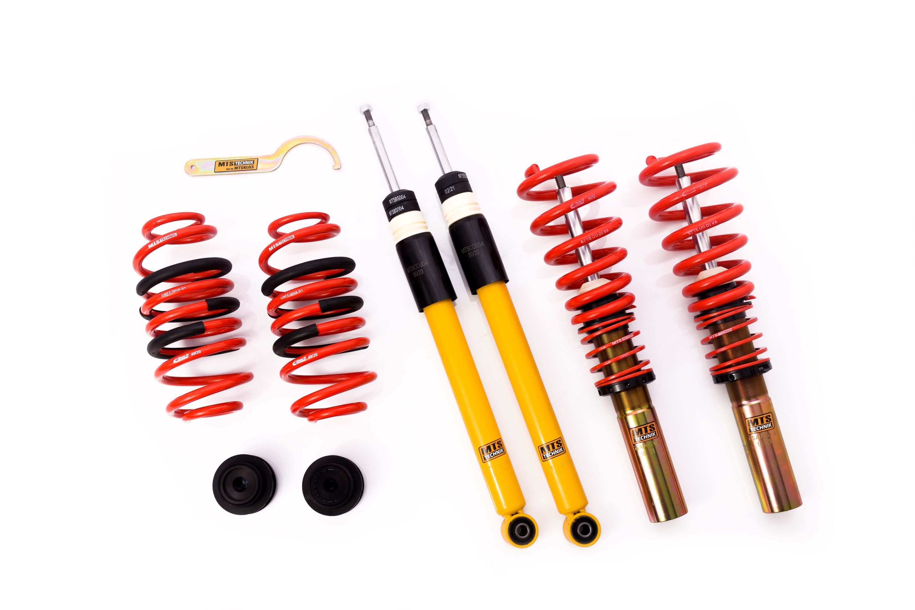 Street Coilover Kit (Gold) for Audi A4 B8 (8K)