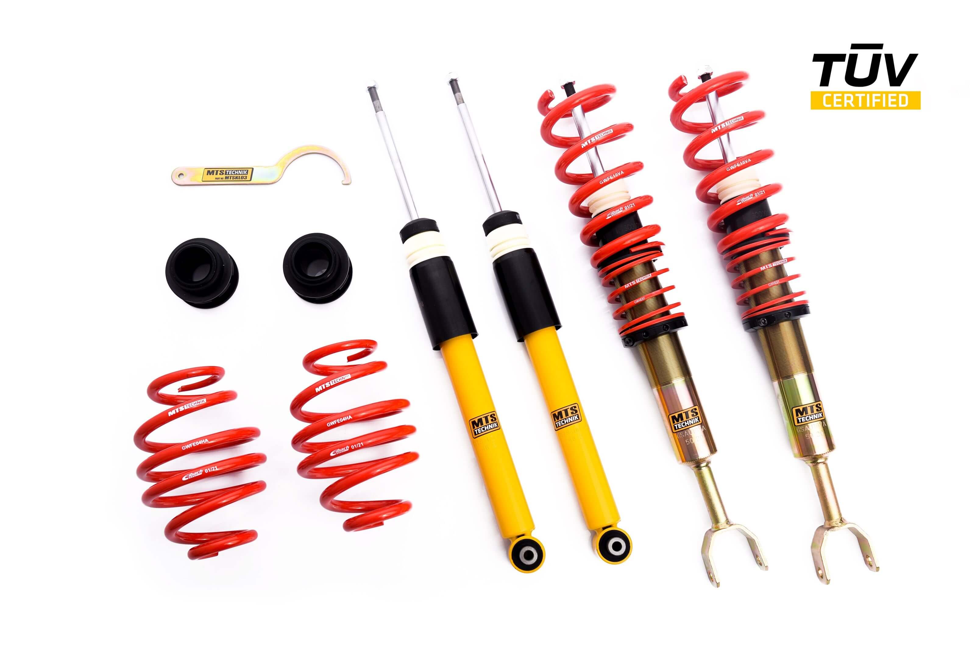 Street Coilover Kit (Gold) for Audi A6 C5 Avant (4B)