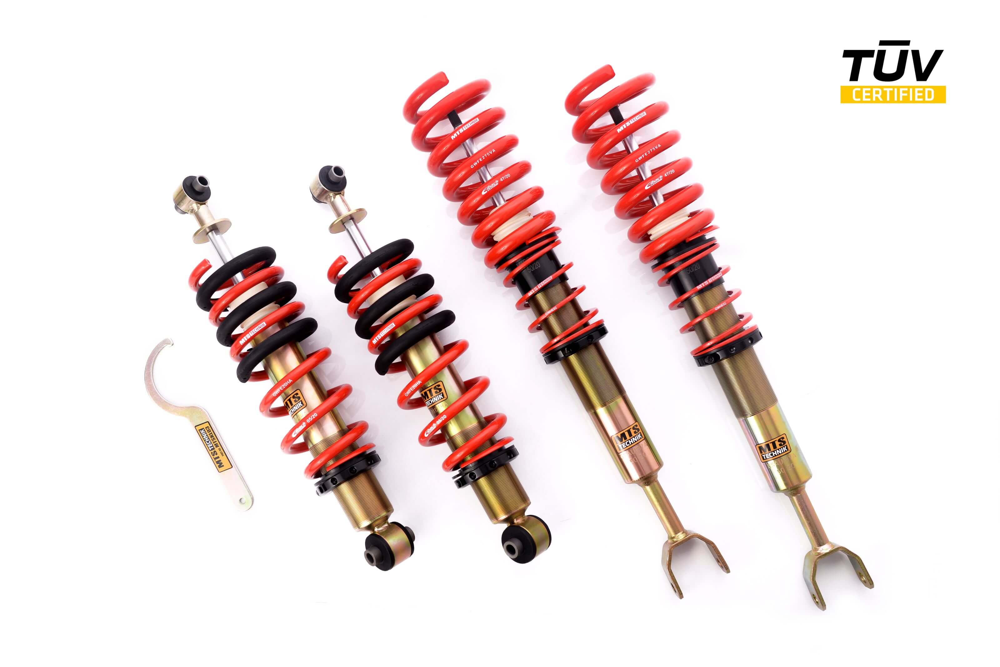 Street Coilover Kit (Gold) for Audi A4 B5 (8D)