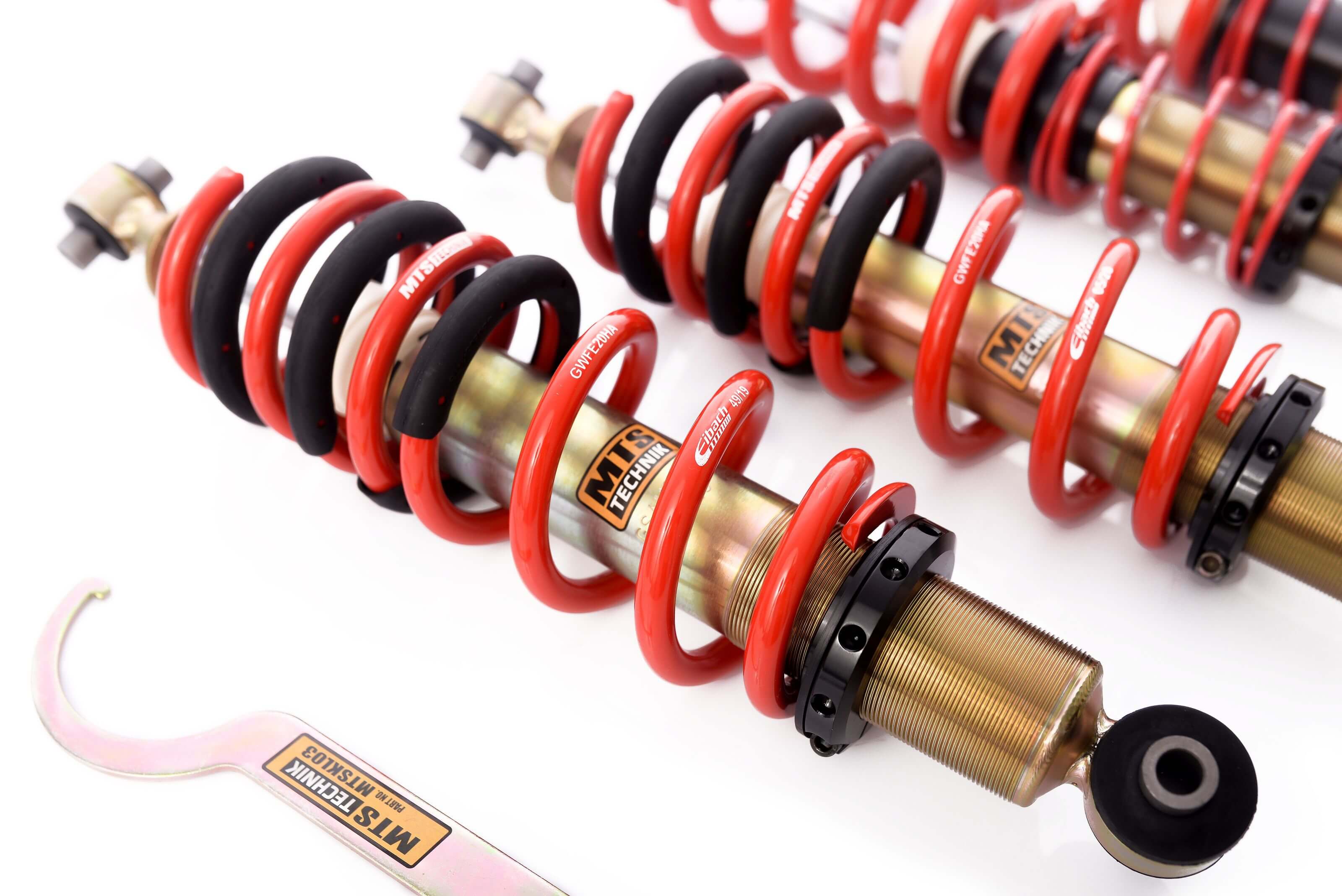 Street Coilover Kit (Gold) for Audi A4 B5 (8D)