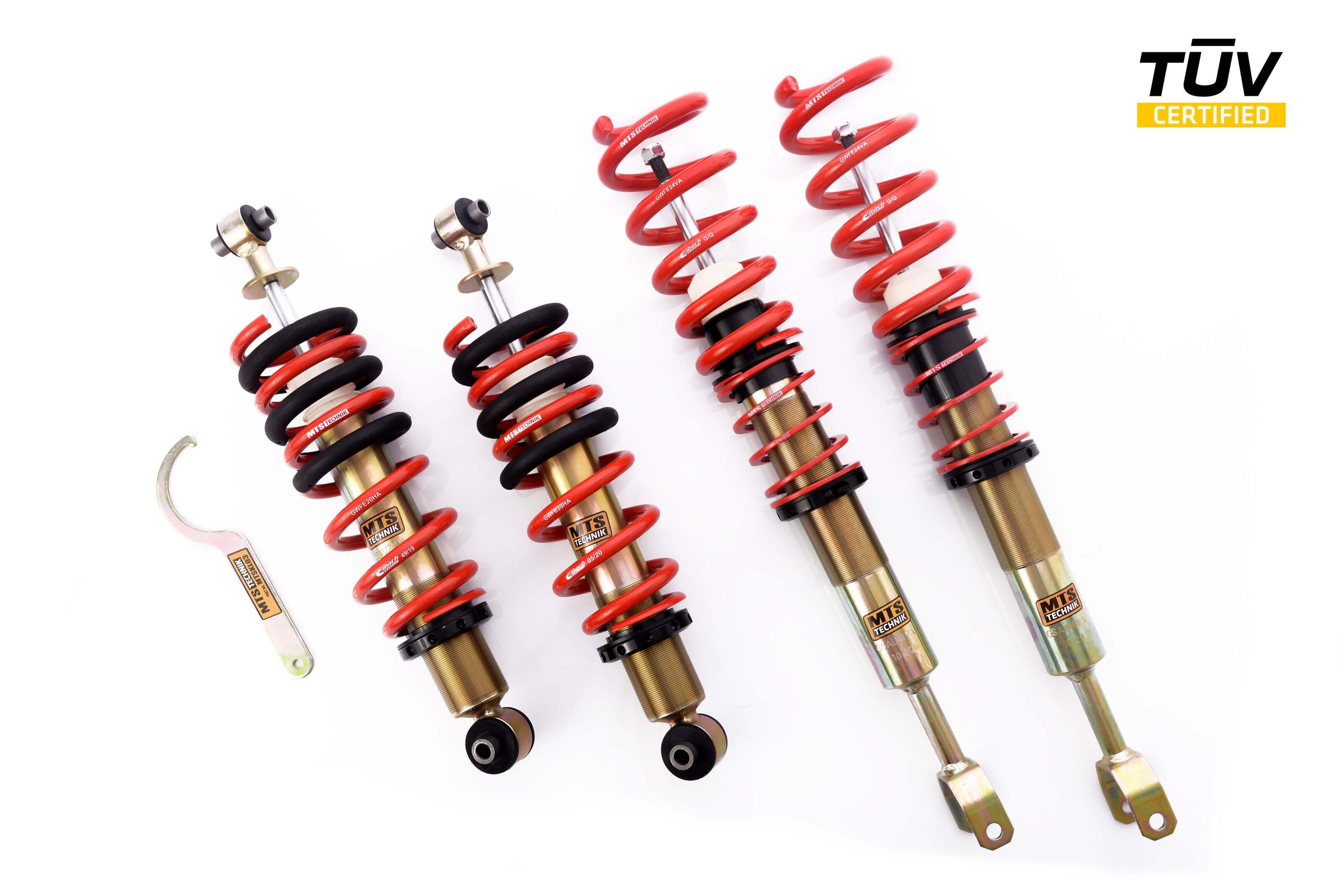 Street Coilover Kit (Gold) for Audi A4 B5 (8D)