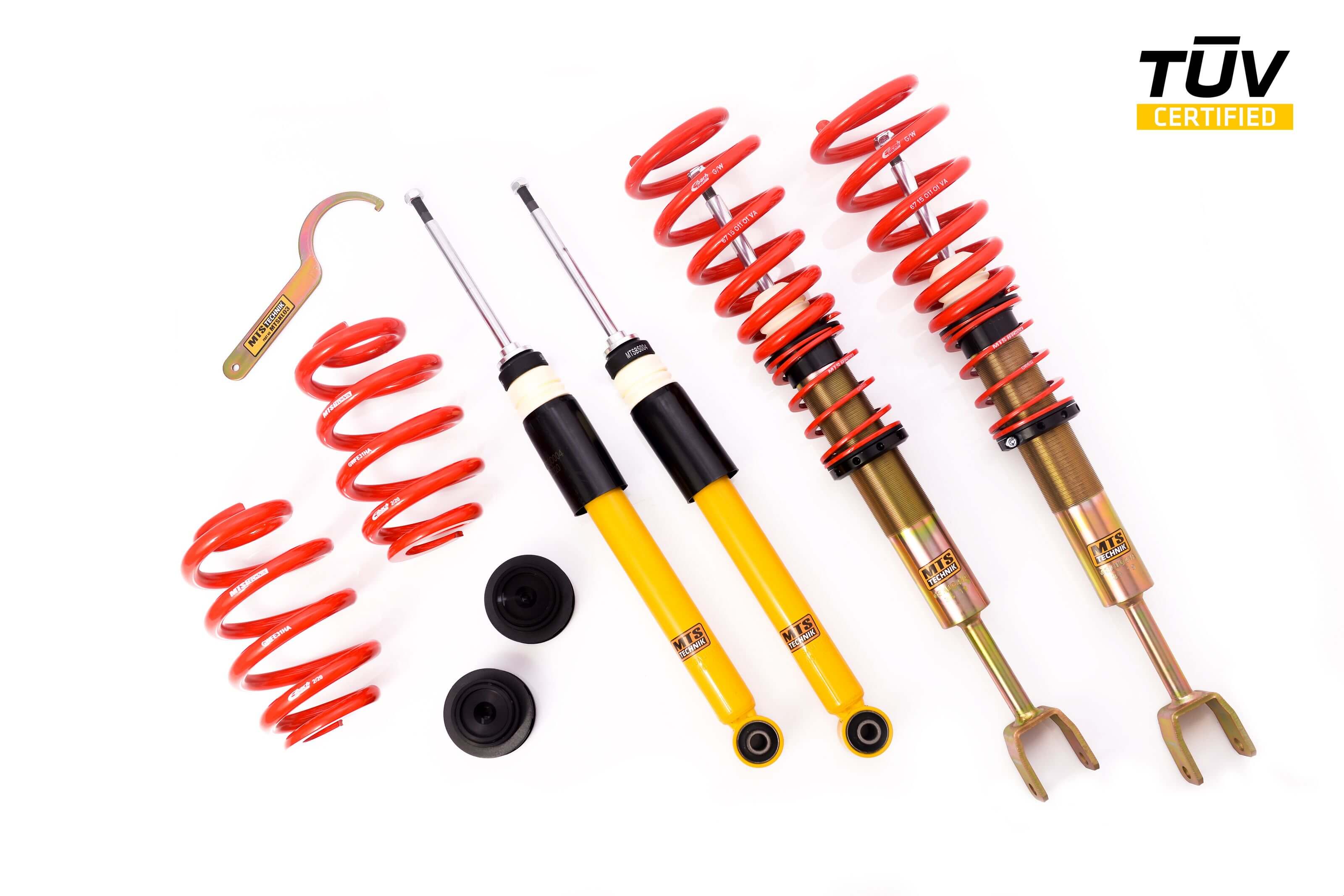 Street Coilover Kit (Gold) for Audi A6 C6 Avant (4F)