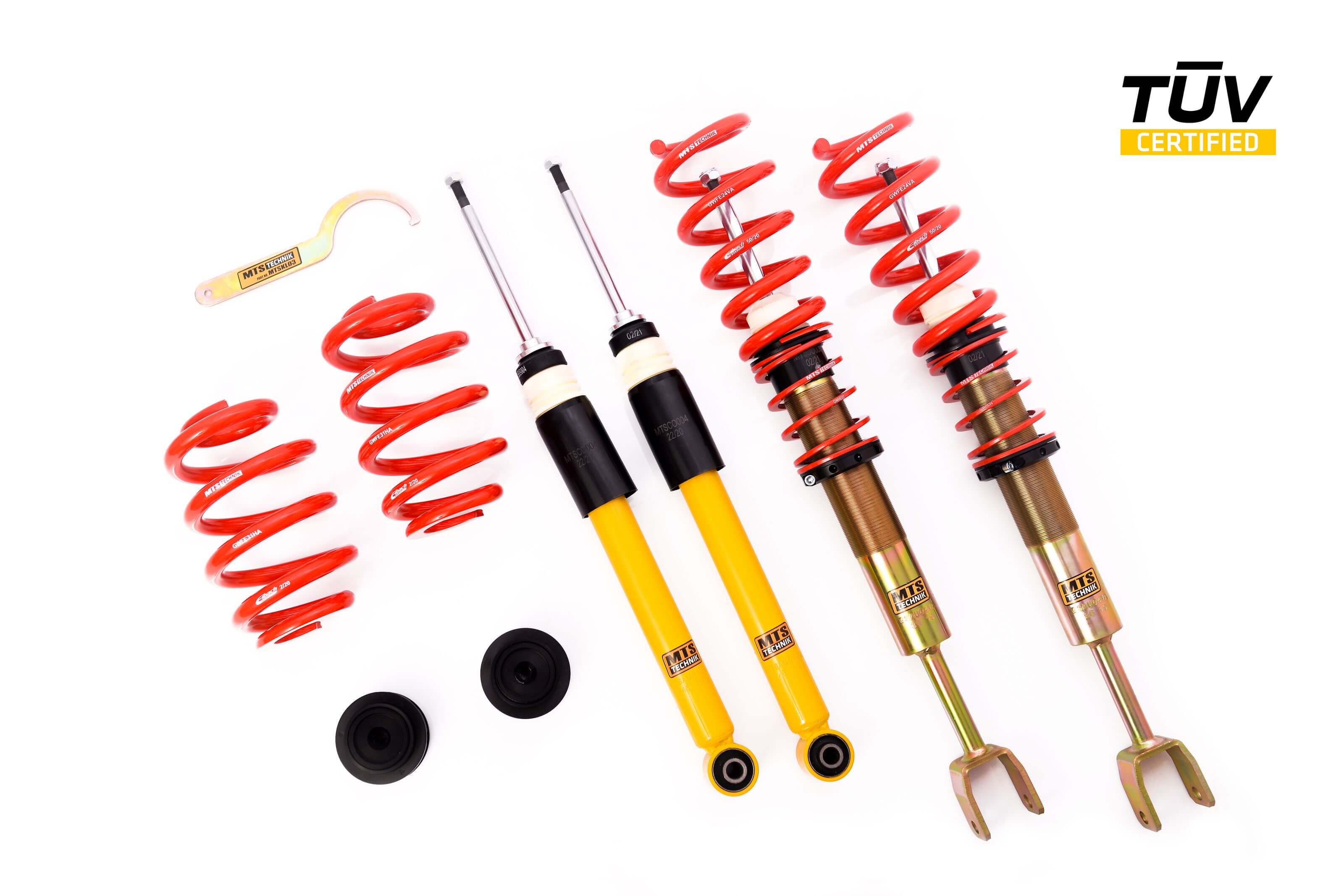 Street Coilover Kit (Gold) for Audi A6 C6 Avant (4F)