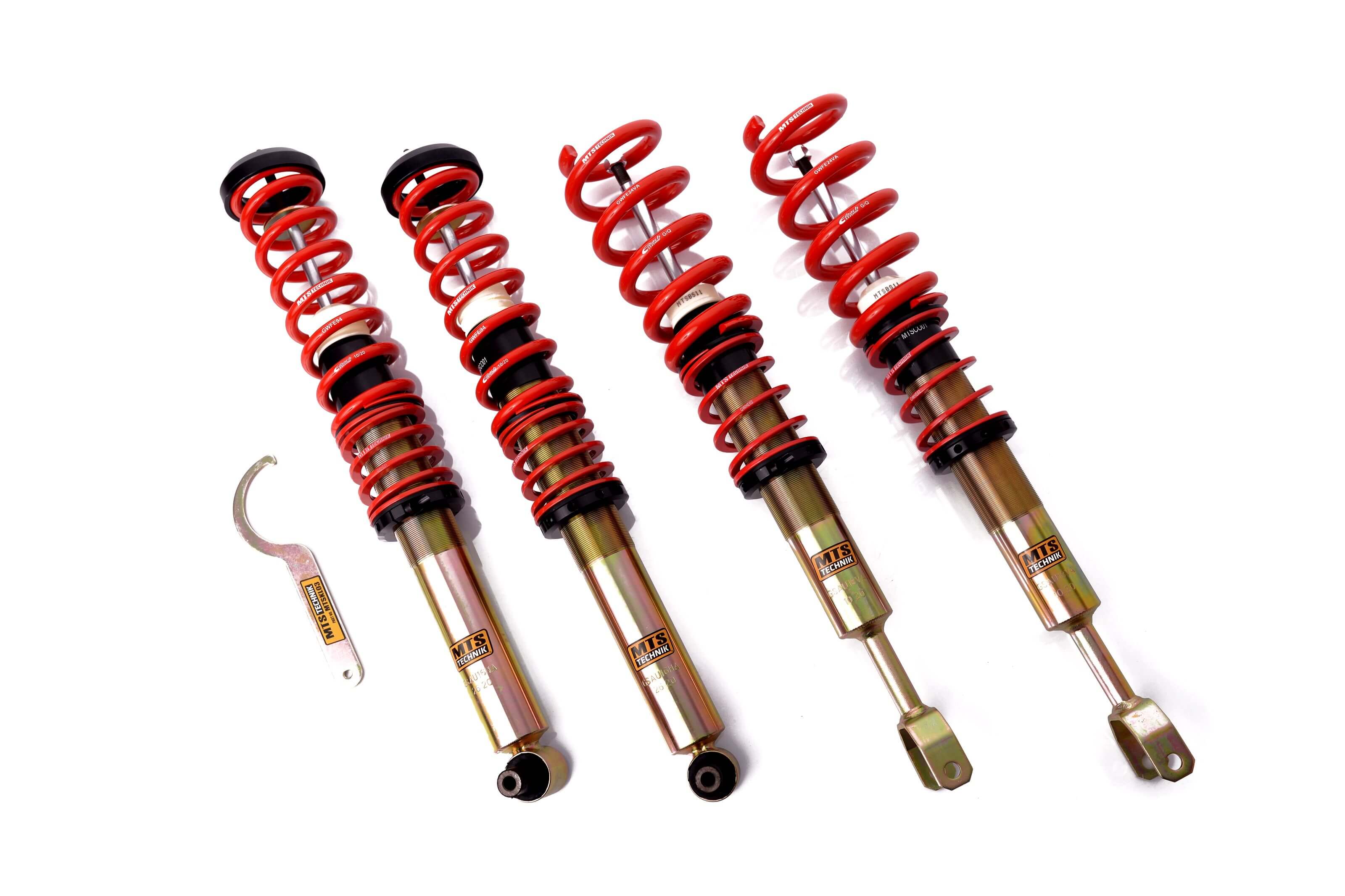 Street Coilover Kit (Gold) for Audi A4 B5 (8D)