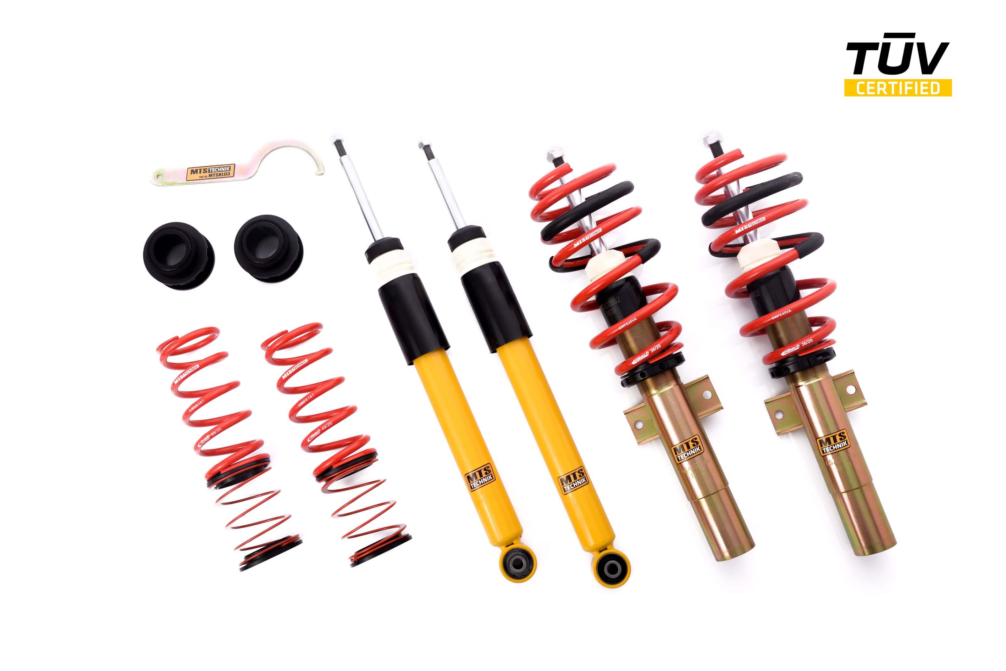 Stance Coilover Kit (Gold) for Audi A1 Sportback (GB)