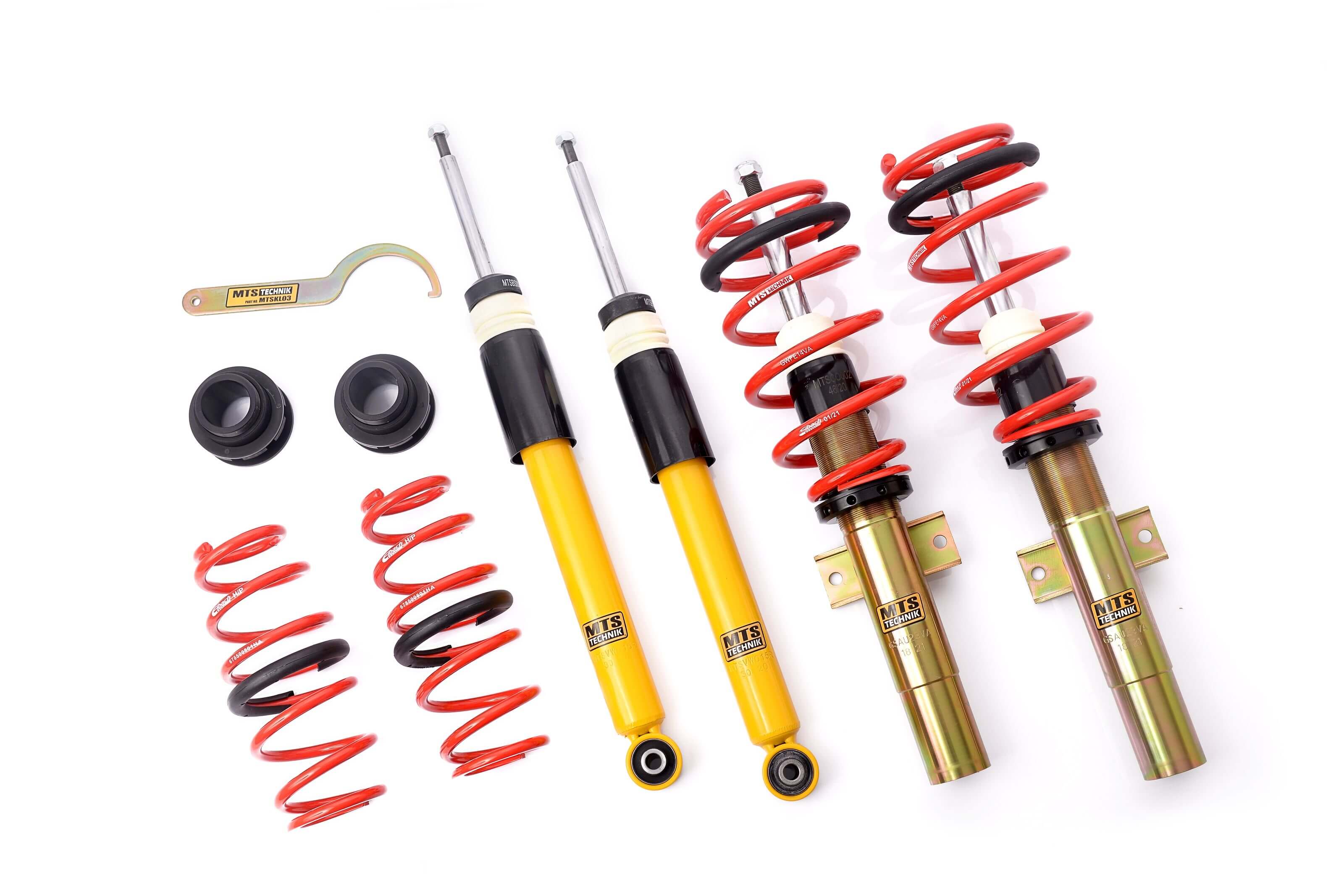 Street Coilover Kit (Gold) for Seat IBIZA Mk5 (KJ)
