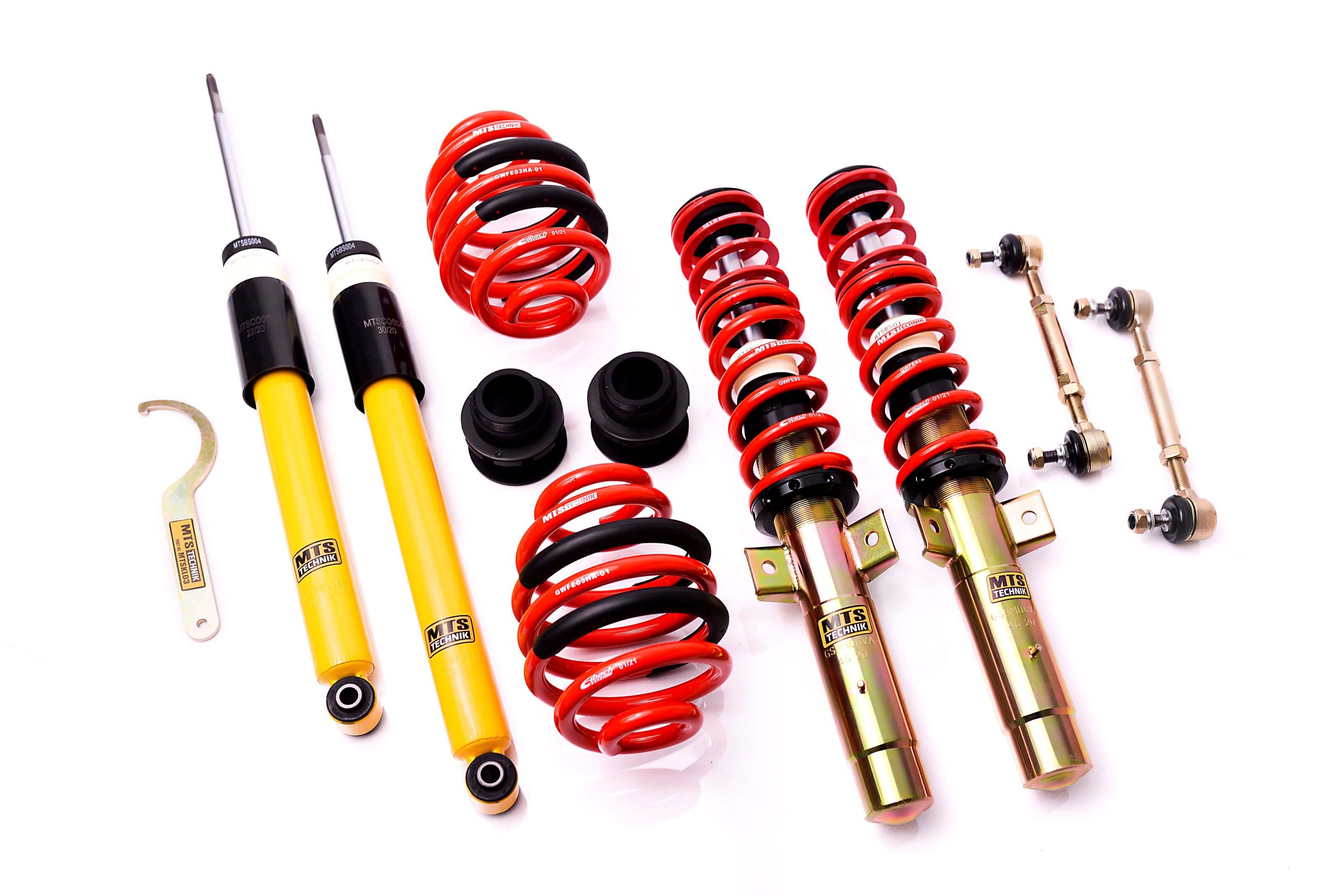 Street Coilover Kit (Gold) for BMW 3 Convertible (E46)