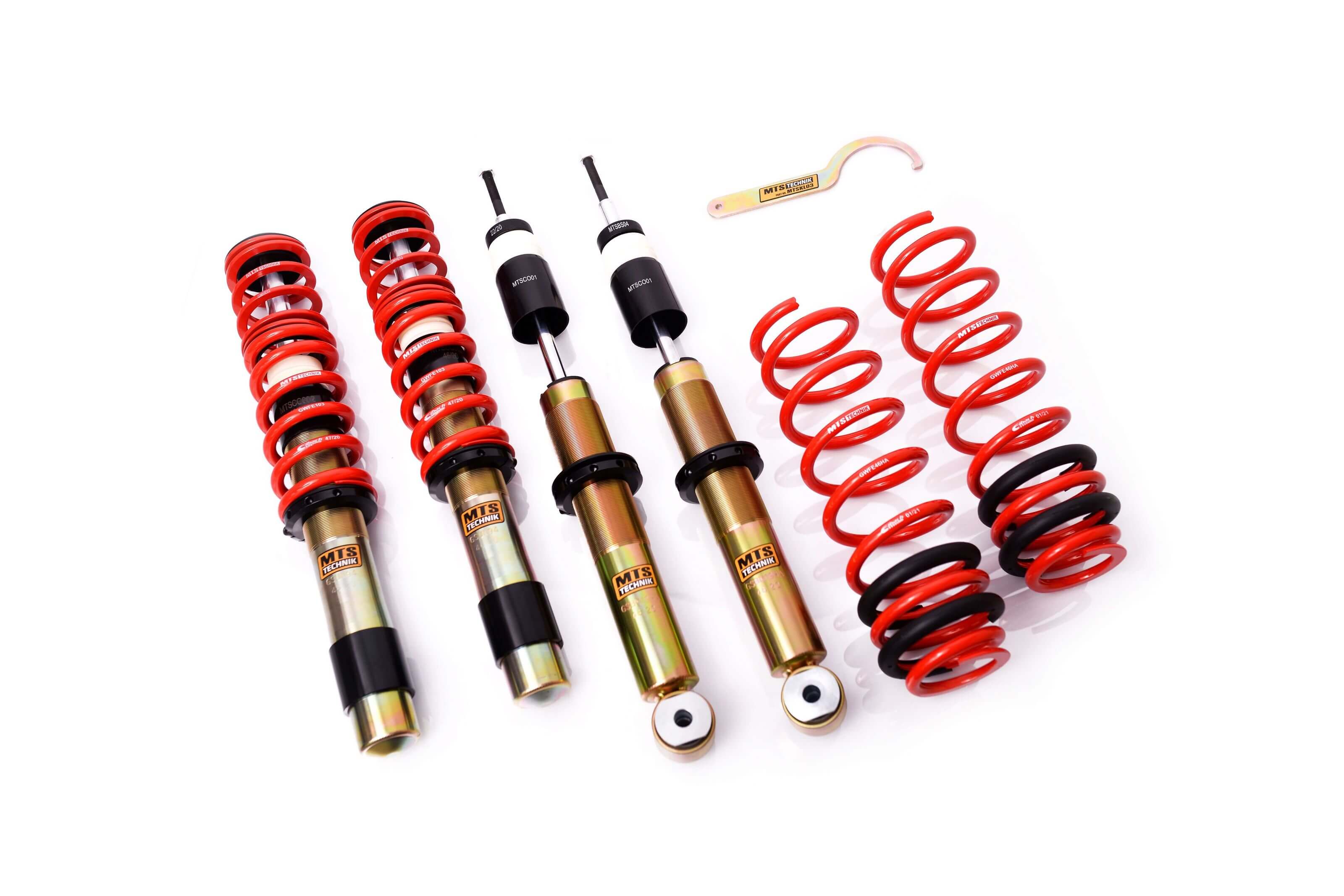 Street Coilover Kit (Gold) for BMW 5 (E39)