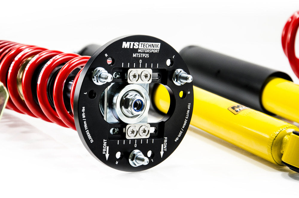MTSGWBM07 Street Coilover Kit w/ Camber Adjust Top Mounts (Gold) for BMW Z3 Roadster (E36)