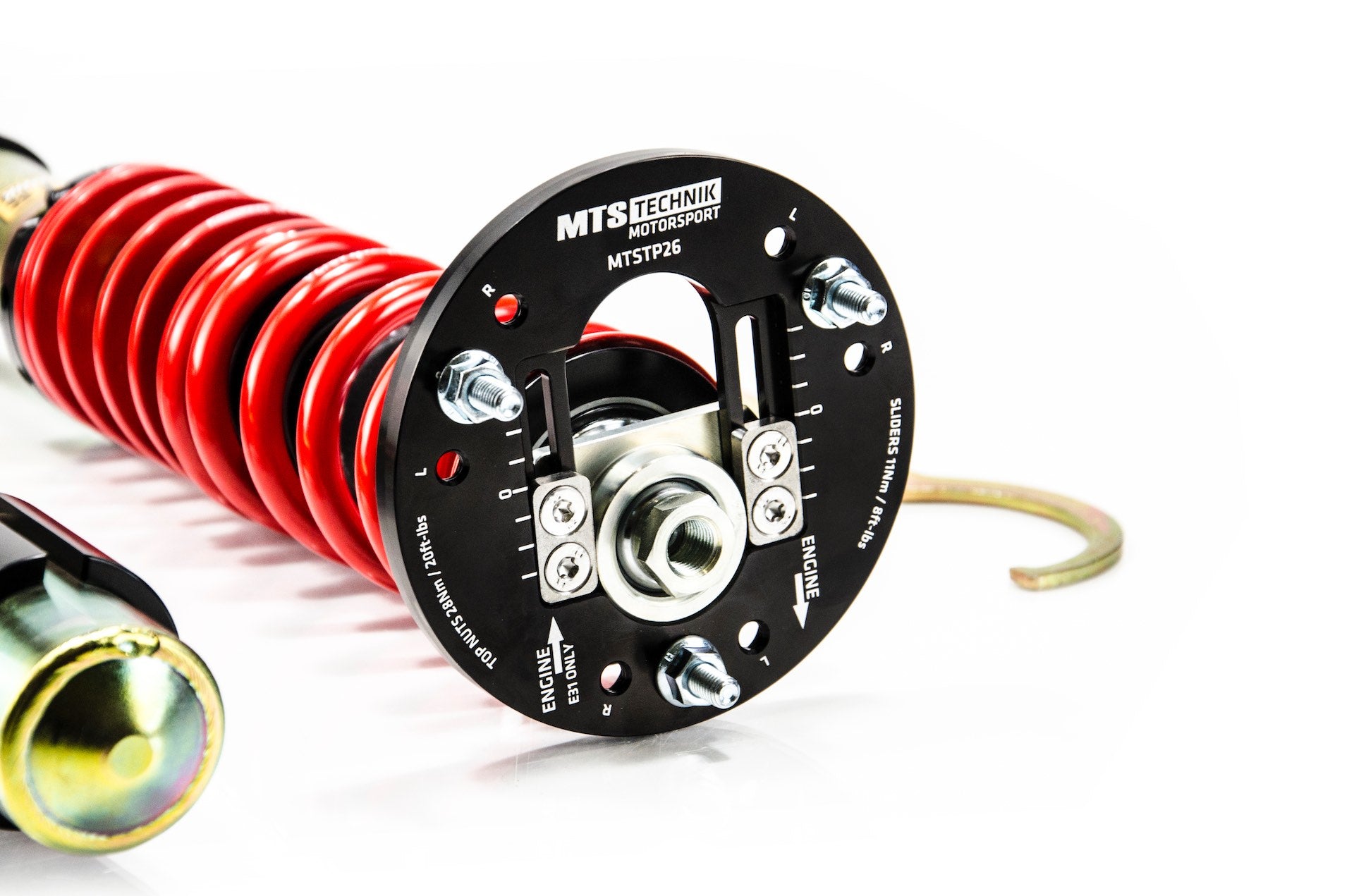 Street Coilover Kit w/ Camber Adjust Top Mounts (Gold) for BMW 5 (E39)