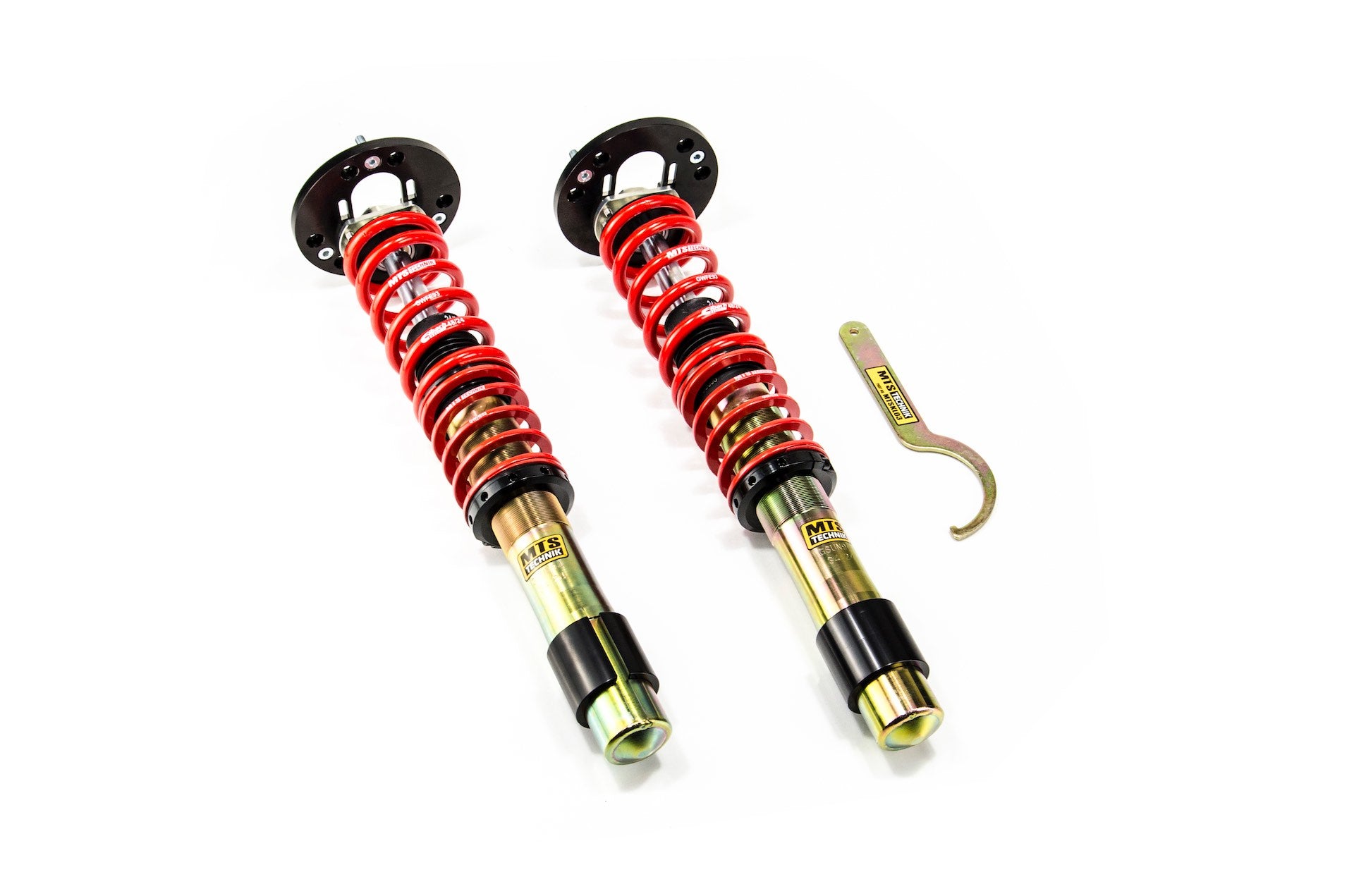 Street Coilover Kit w/ Camber Adjust Top Mounts (Gold) for BMW 5 (E39)