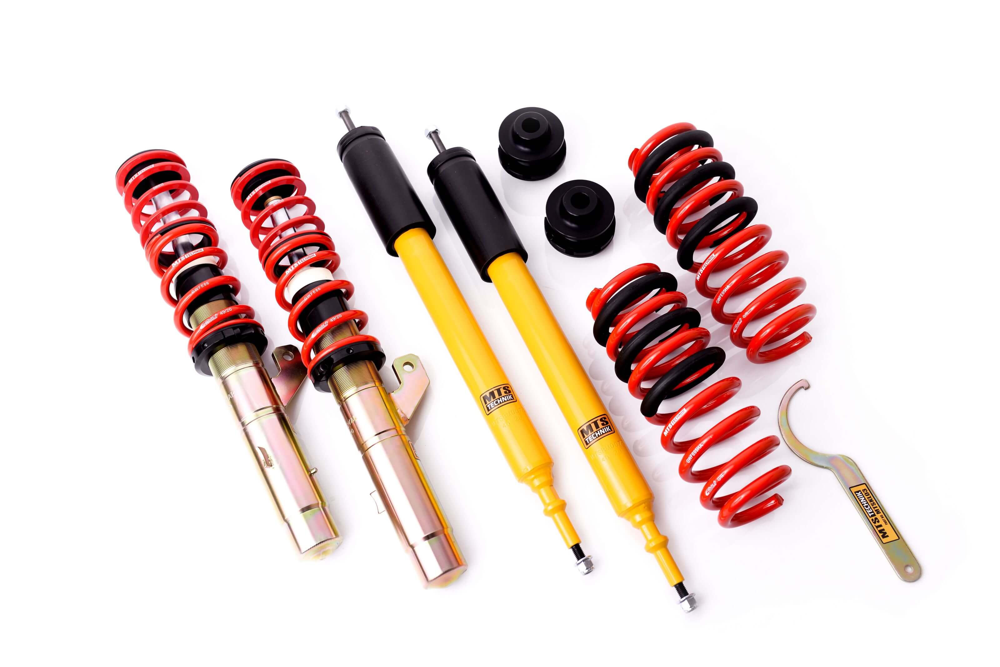 Street Coilover Kit (Gold) for BMW 1 (E81)