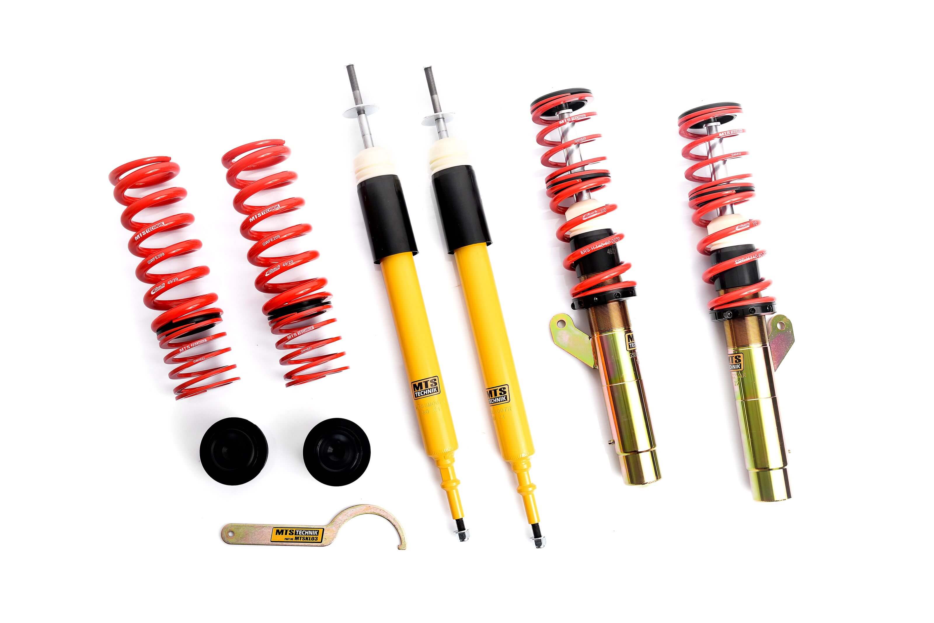 Street Coilover Kit (Gold) for BMW 1 (E81)