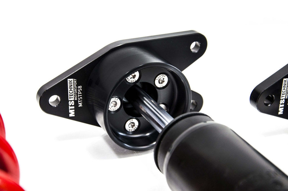 MTSGWBM122 Street Coilover Kit w/ Camber Adjust Top Mounts (Gold) for BMW 3 (G20/G80/G28)
