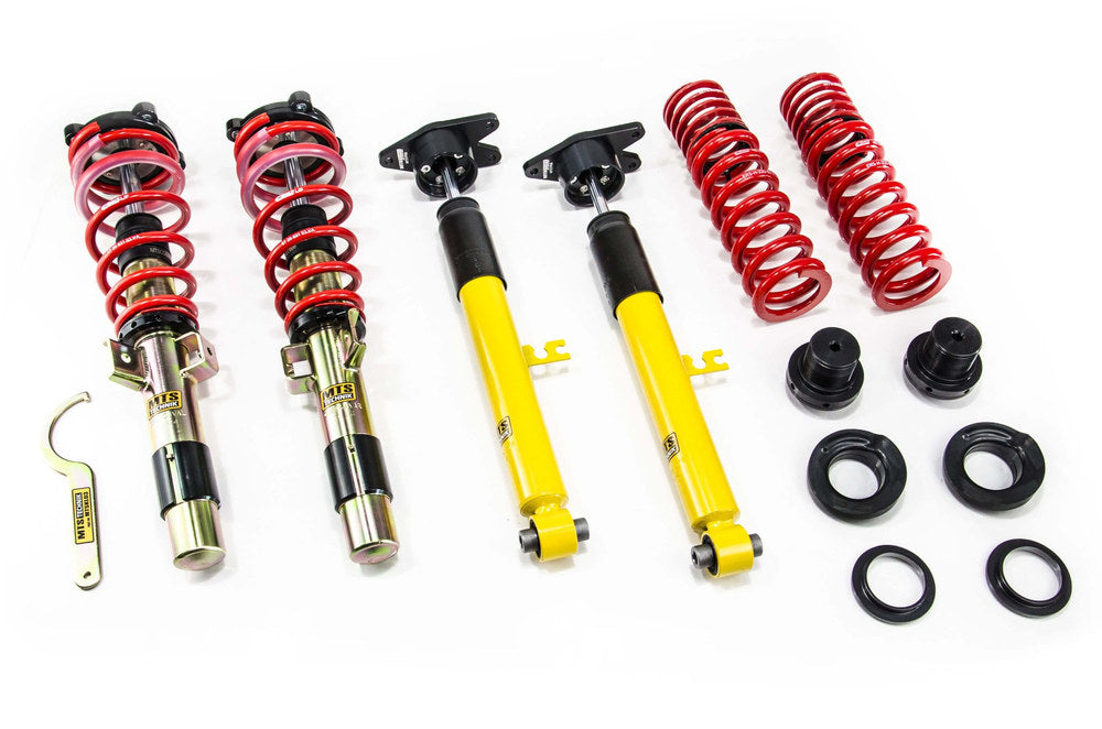 MTSGWBM122 Street Coilover Kit w/ Camber Adjust Top Mounts (Gold) for BMW 4 Coupe (G22/G82)
