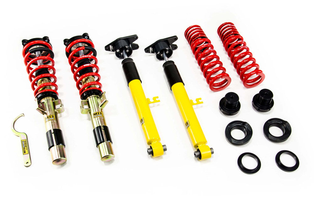 MTSGWBM123 Street Coilover Kit w/ Camber Adjust Top Mounts (Gold) for BMW 3 (G20/G80/G28)