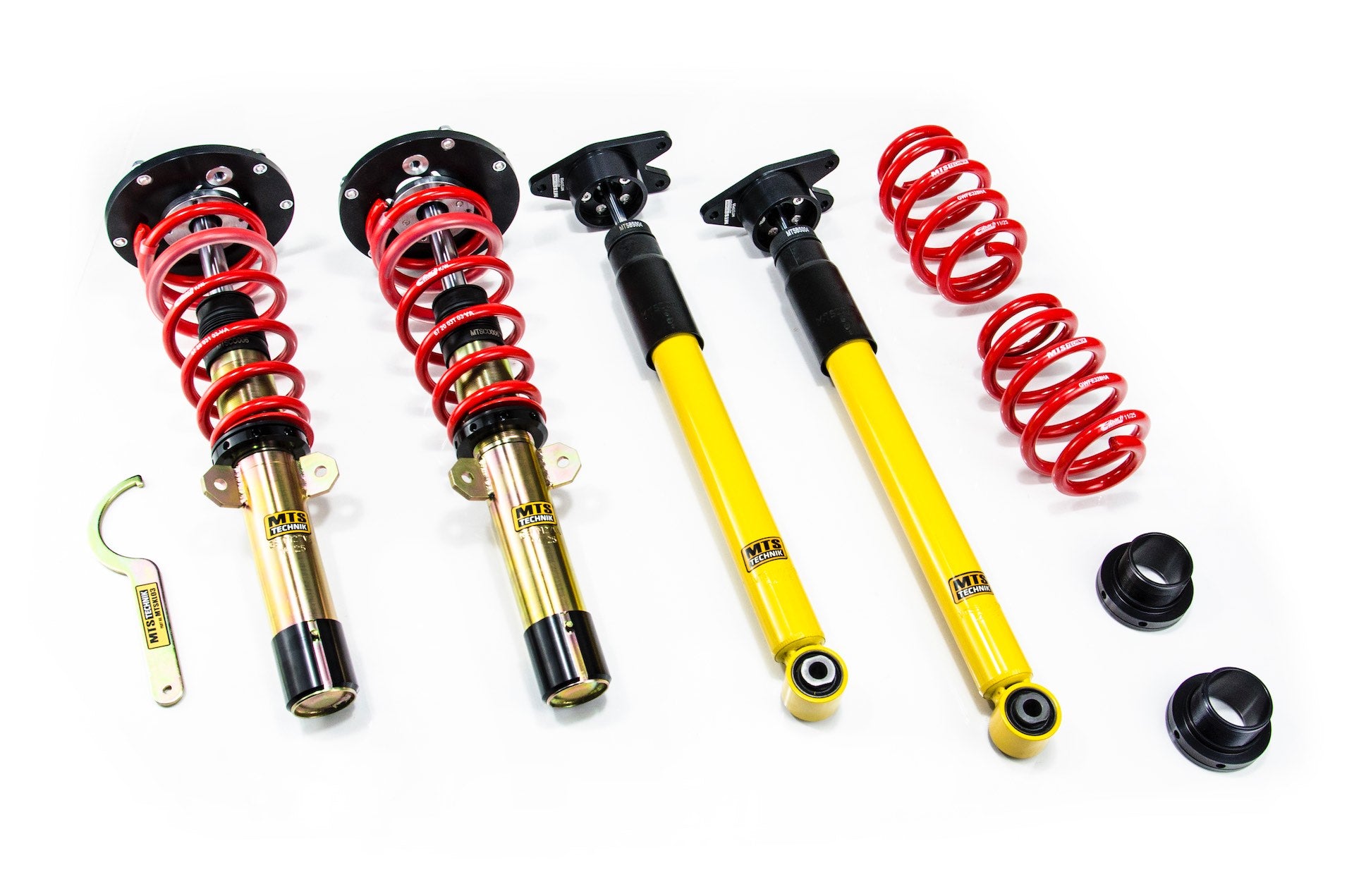 Street Coilover Kit w/ Camber Adjust Top Mounts (Gold) for Mini MINI COUNTRYMAN (F60)