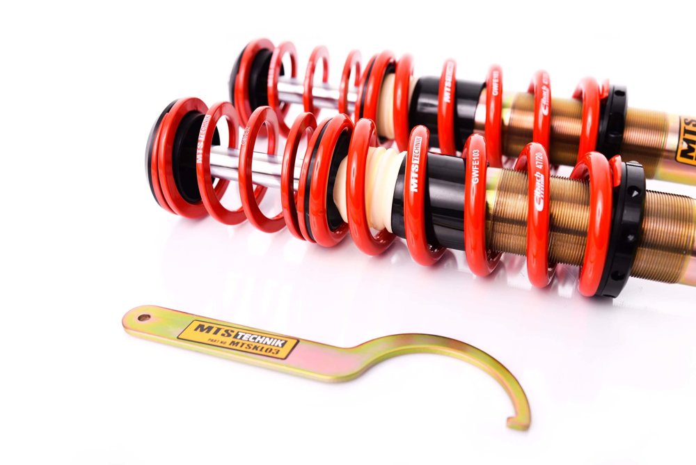 MTSGWBM33-S Stance Coilover Kit (Gold) for BMW 5 (E39)