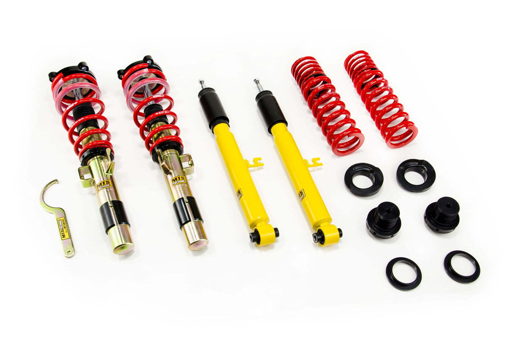 MTSGWBM76 Street Coilover Kit w/ Camber Adjust Top Mounts (Gold) for BMW 2 Coupe (G42/G87)