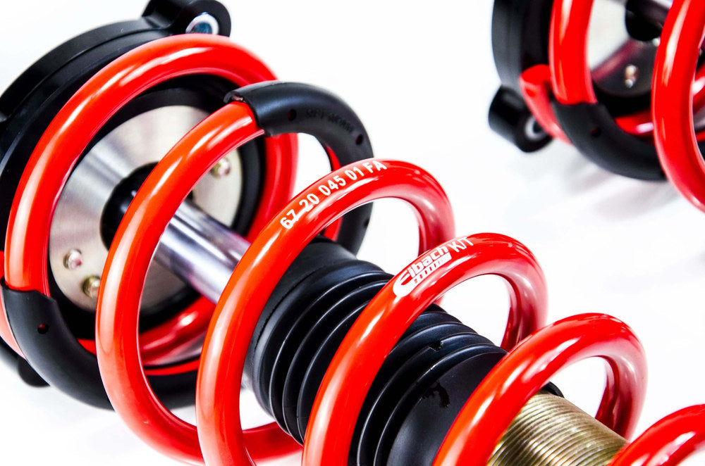 MTSGWBM77 Street Coilover Kit w/ Camber Adjust Top Mounts (Gold) for BMW 2 Coupe (G42/G87)