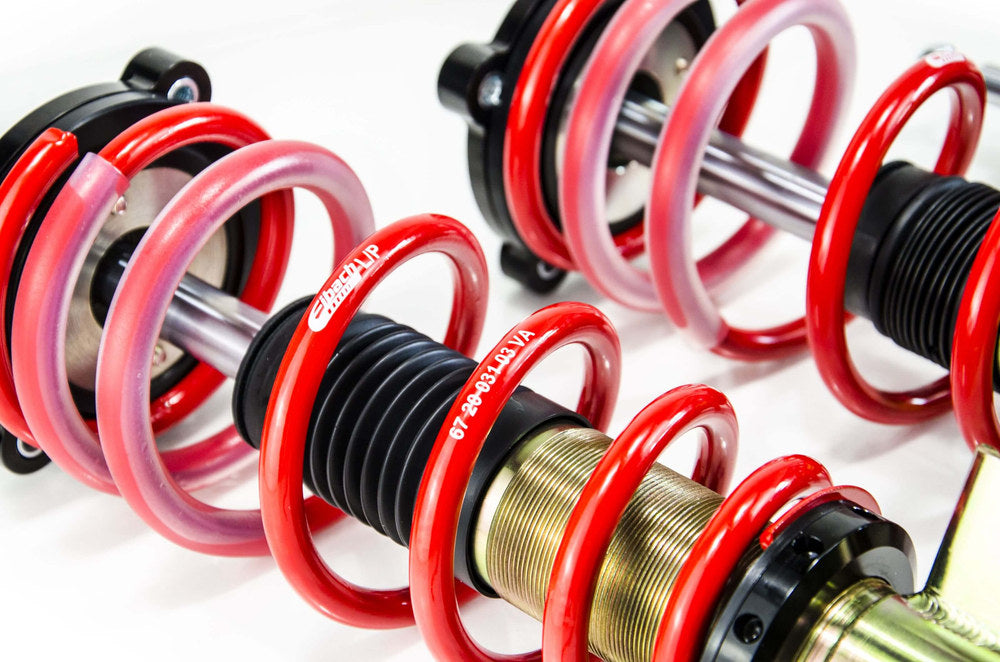 MTSGWBM78 Street Coilover Kit w/ Camber Adjust Top Mounts (Gold) for BMW 4 Convertible (G23/G83)