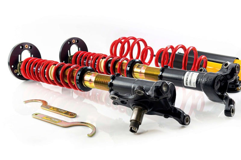 Street Coilover Kit w/ Camber Adjust Top Mounts (Gold) - Weld-In for BMW 3 (E30)