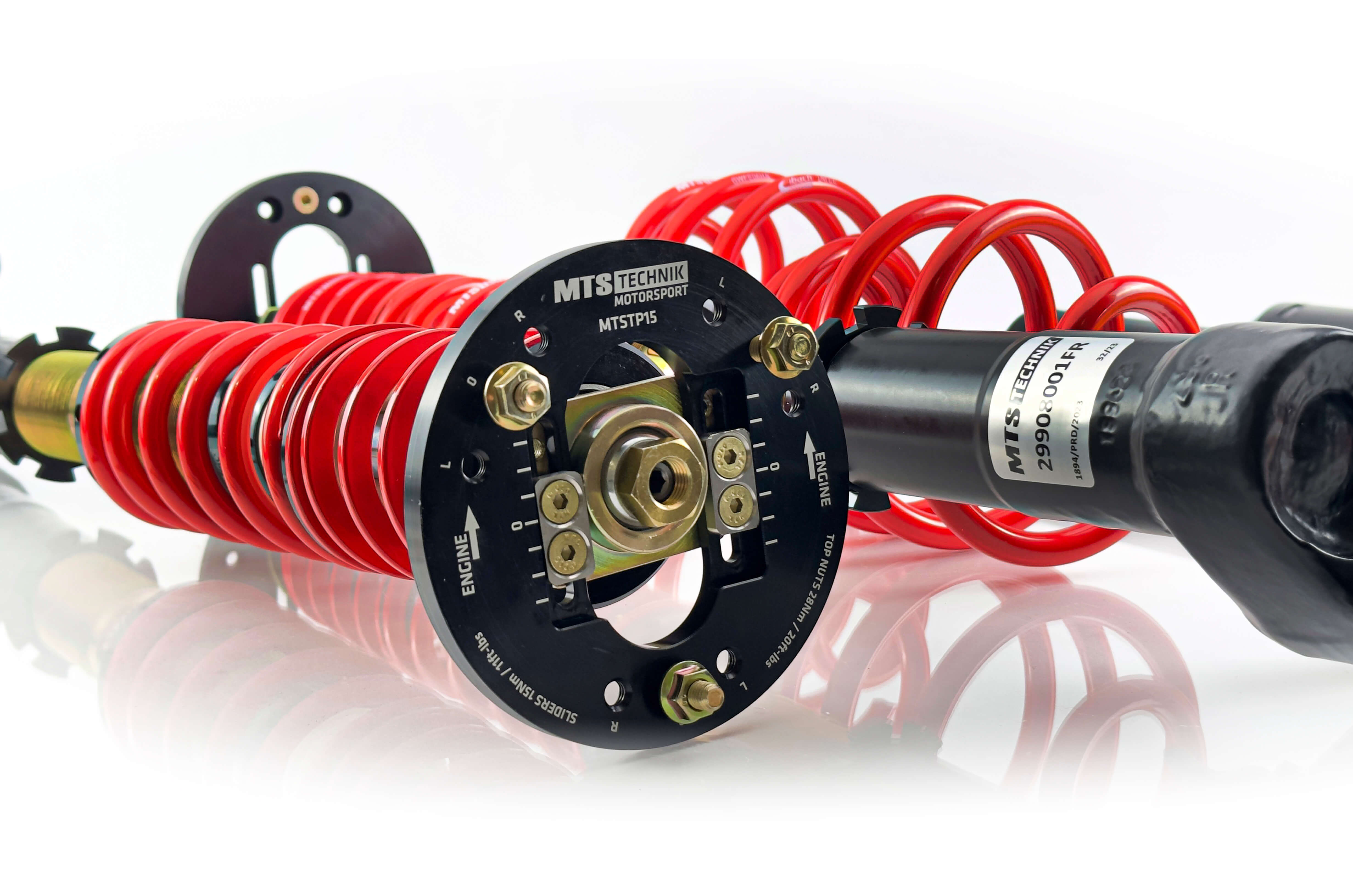 Comfort Coilover Kit w/ Camber Adjust Top Mounts (Gold) - Weld-In for BMW 3 Convertible (E30)