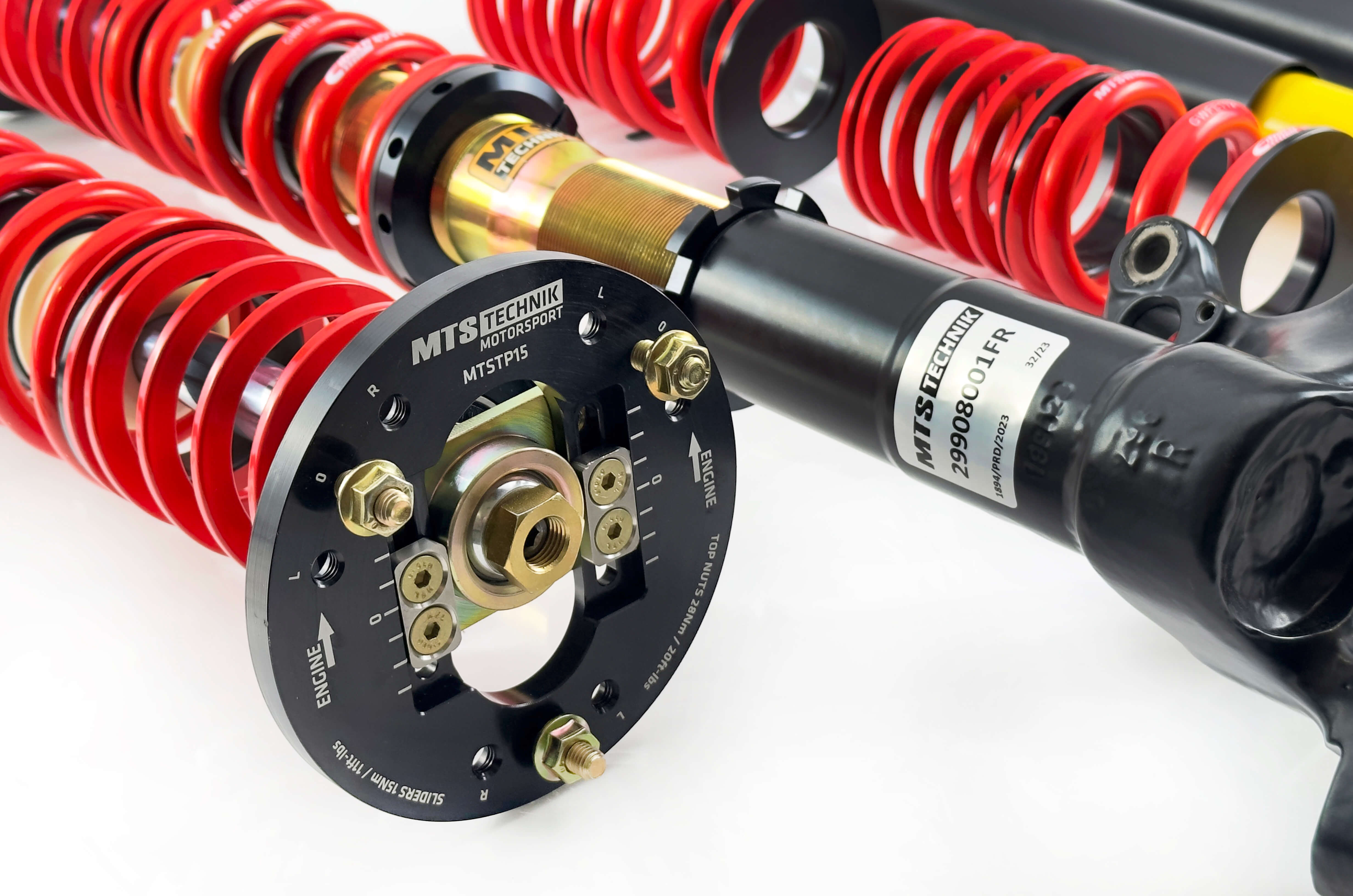 Street Coilover Kit w/ Camber Adjust Top Mounts (Gold) - Weld-In for BMW 3 Touring (E30)