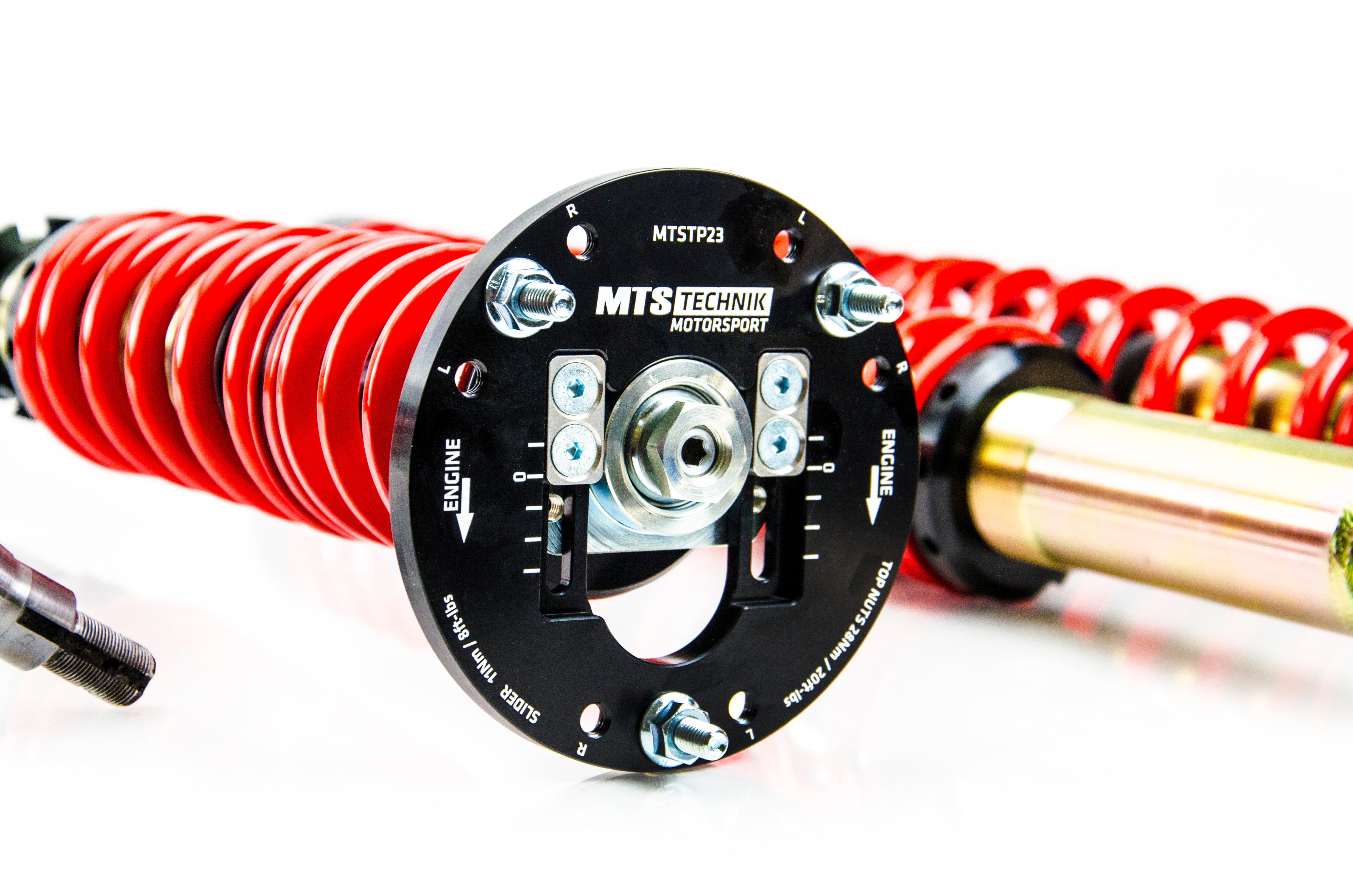 Street Coilover Kit w/ Camber Adjust Top Mounts (Gold) - Weld-In for BMW 7 (E23)