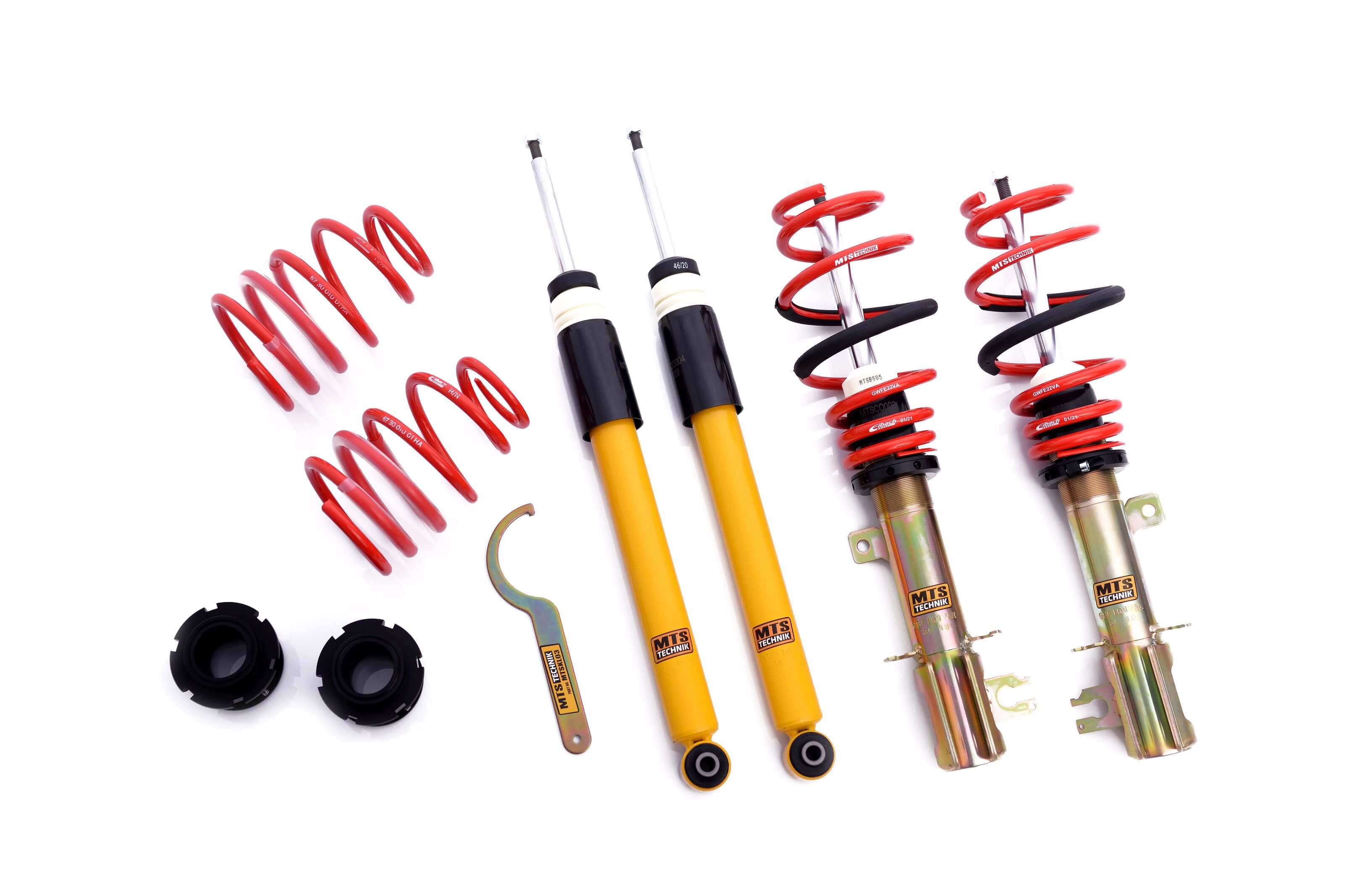 Street Coilover Kit (Gold) for Fiat PUNTO EVO (199)