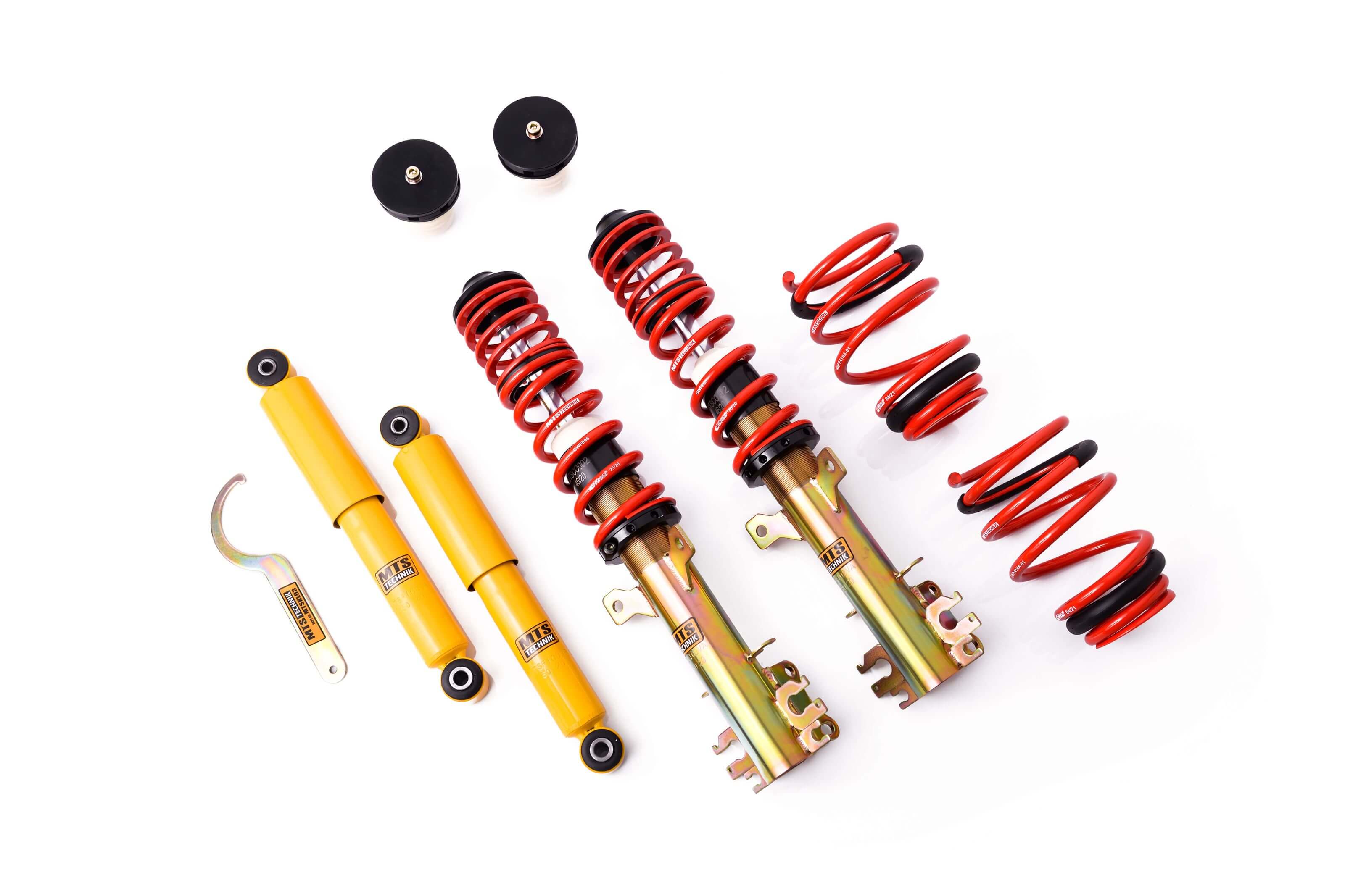 Street Coilover Kit (Gold) for Abarth 500 / 595 / 695