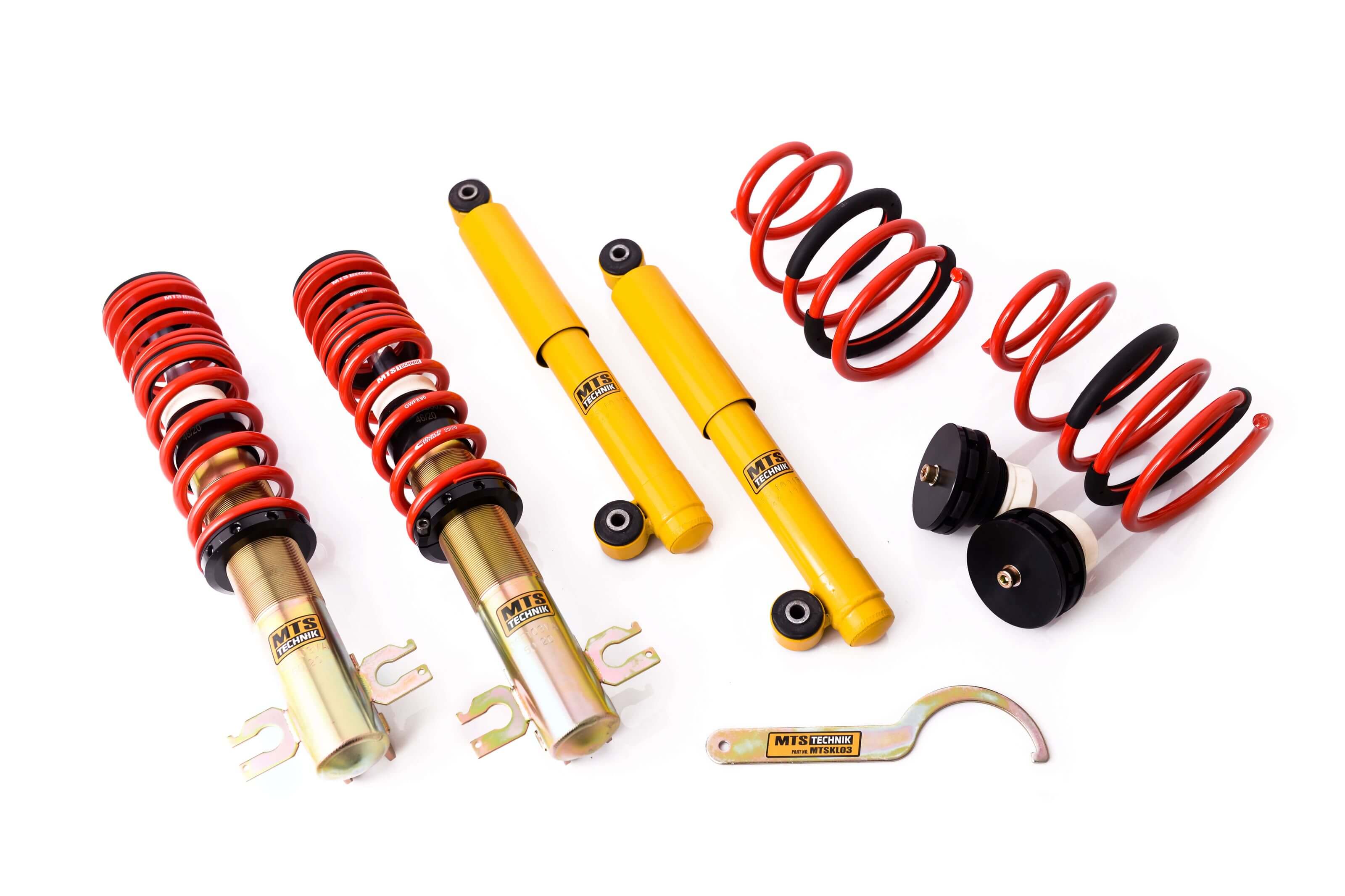 Street Coilover Kit (Gold) for Fiat CINQUECENTO (170)