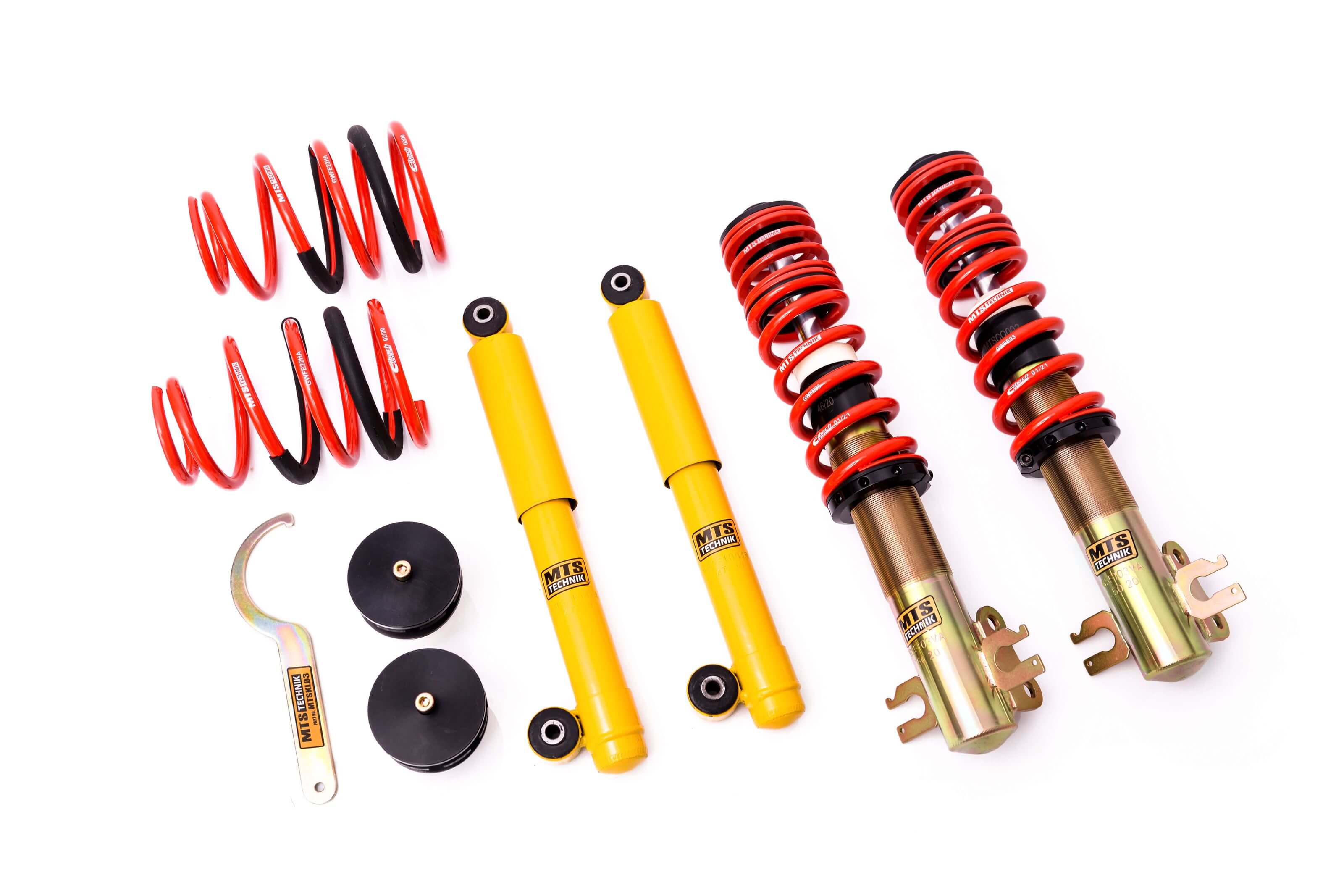 Street Coilover Kit (Gold) for Fiat SEICENTO / 600 (187)