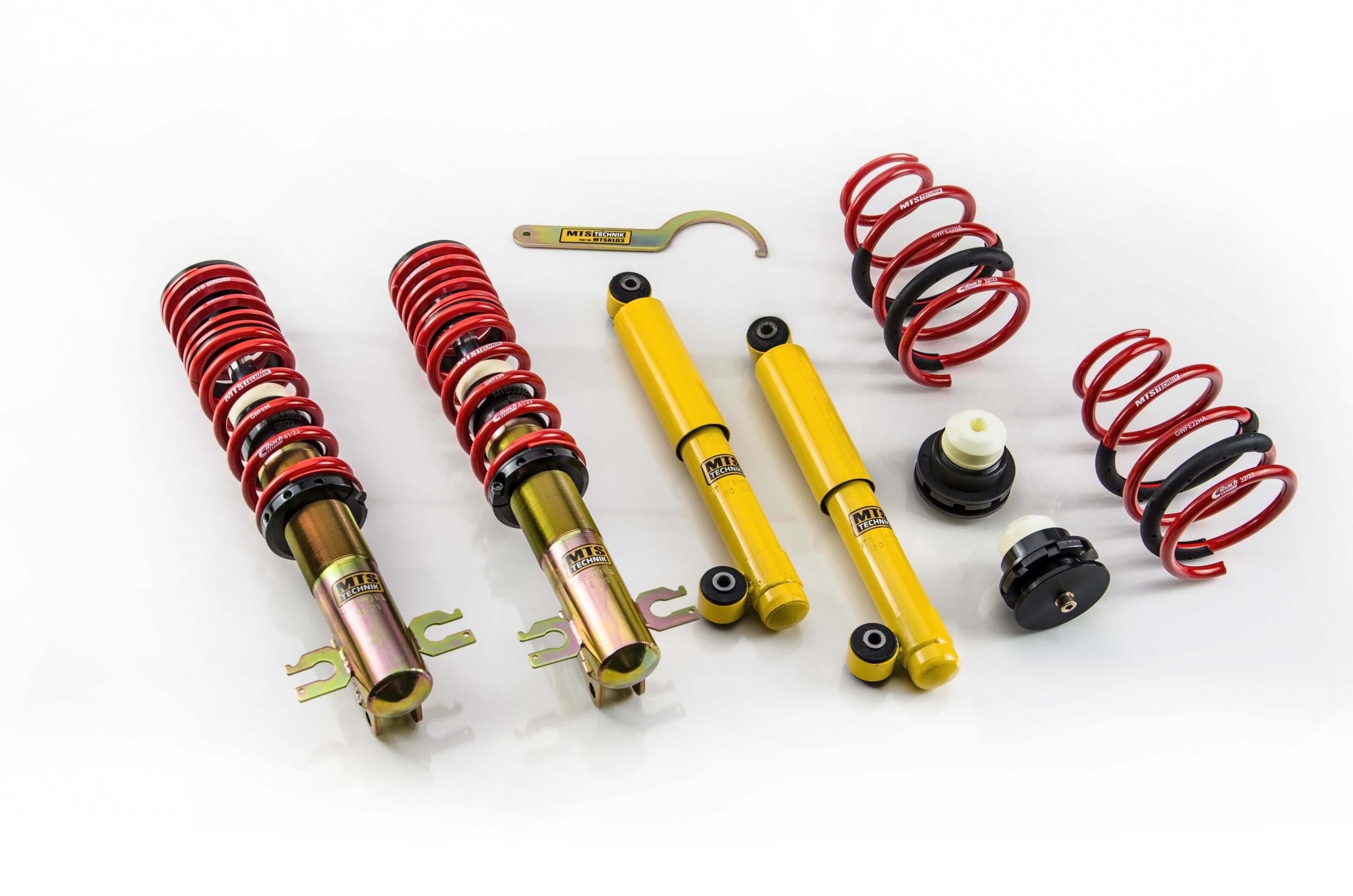 Street Coilover Kit (Gold) for Fiat SEICENTO / 600 (187)