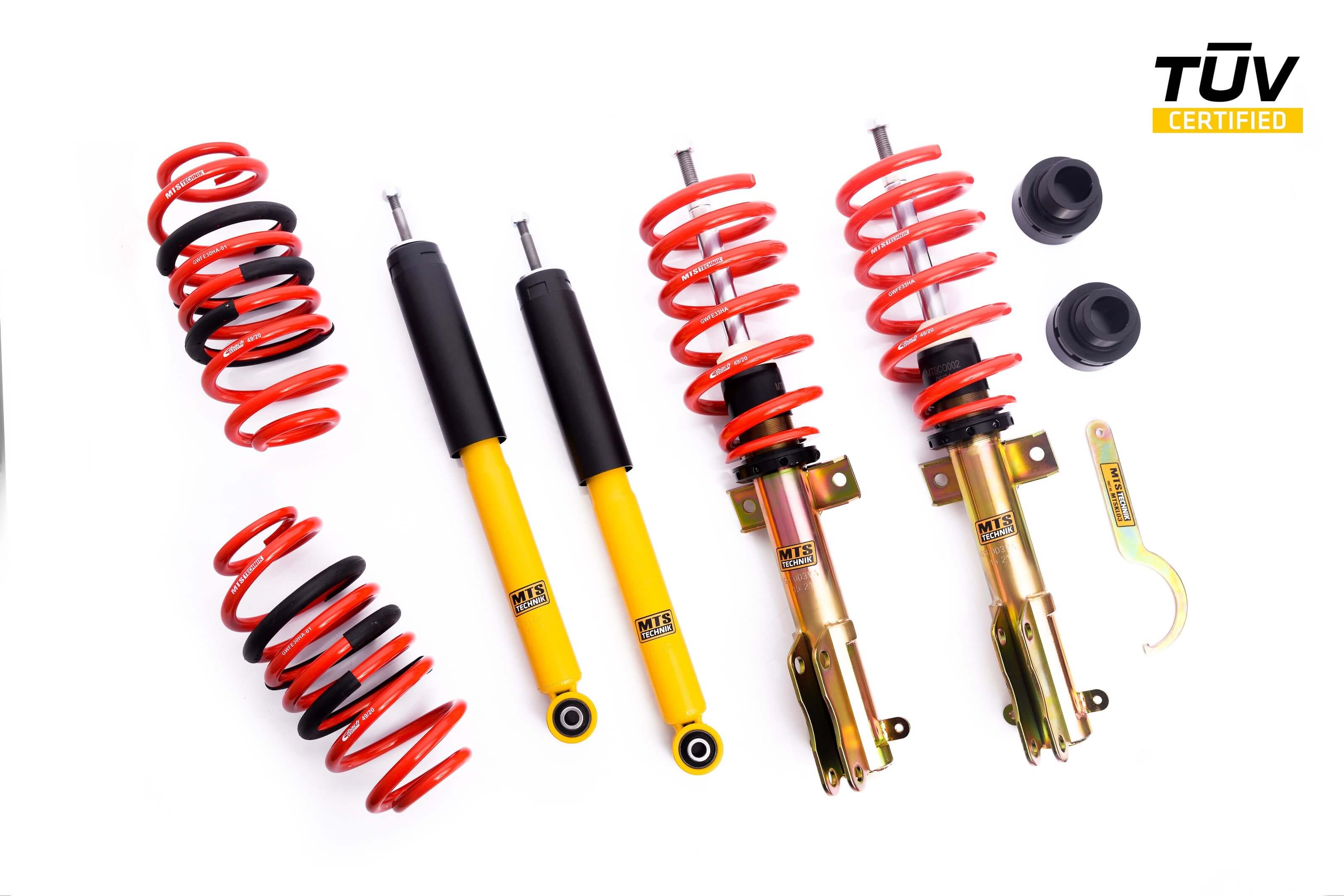 Street Coilover Kit (Gold) for Ford USA MUSTANG 5 Convertible