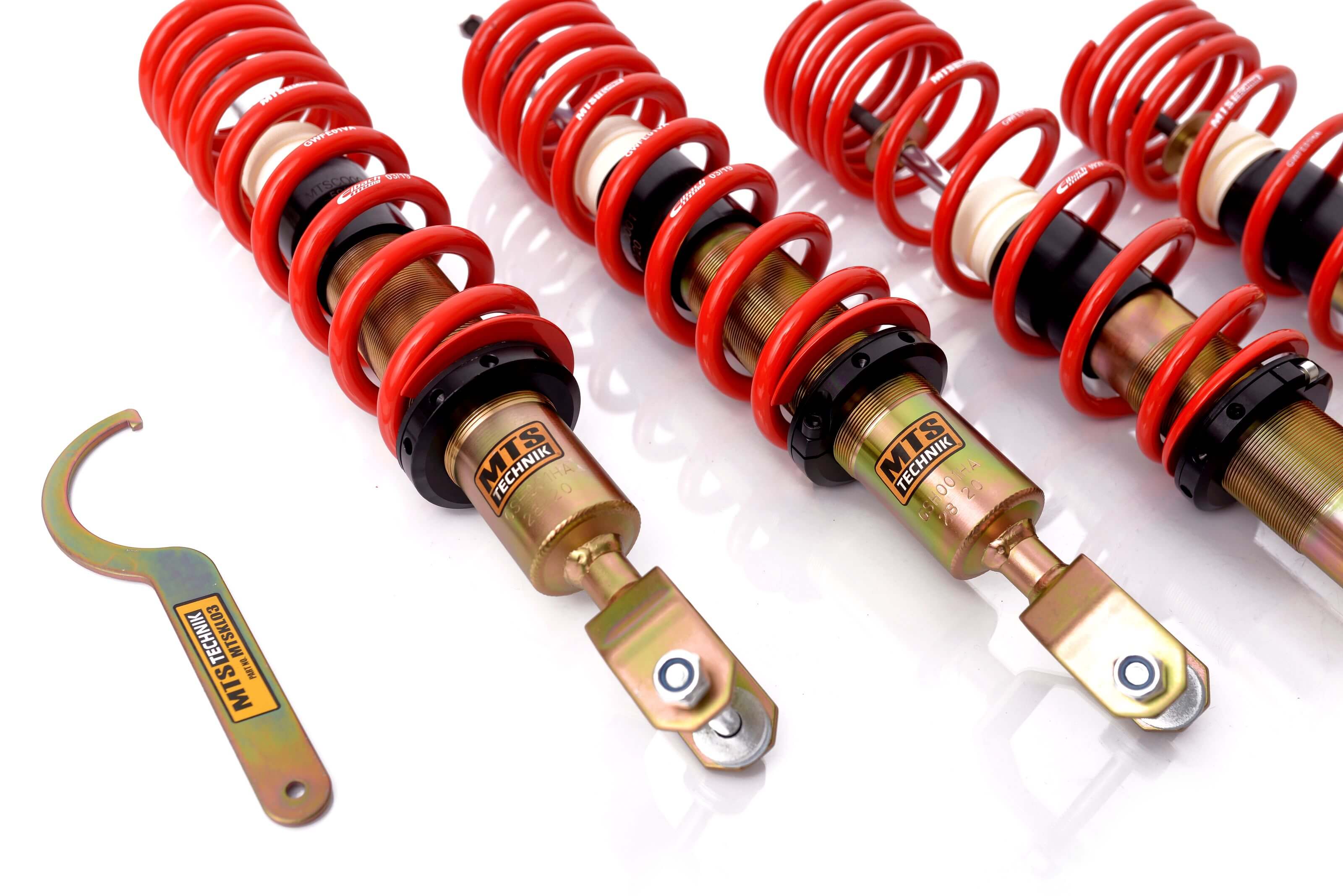 Street Coilover Kit (Gold) for Honda CIVIC V Coupe (EJ)