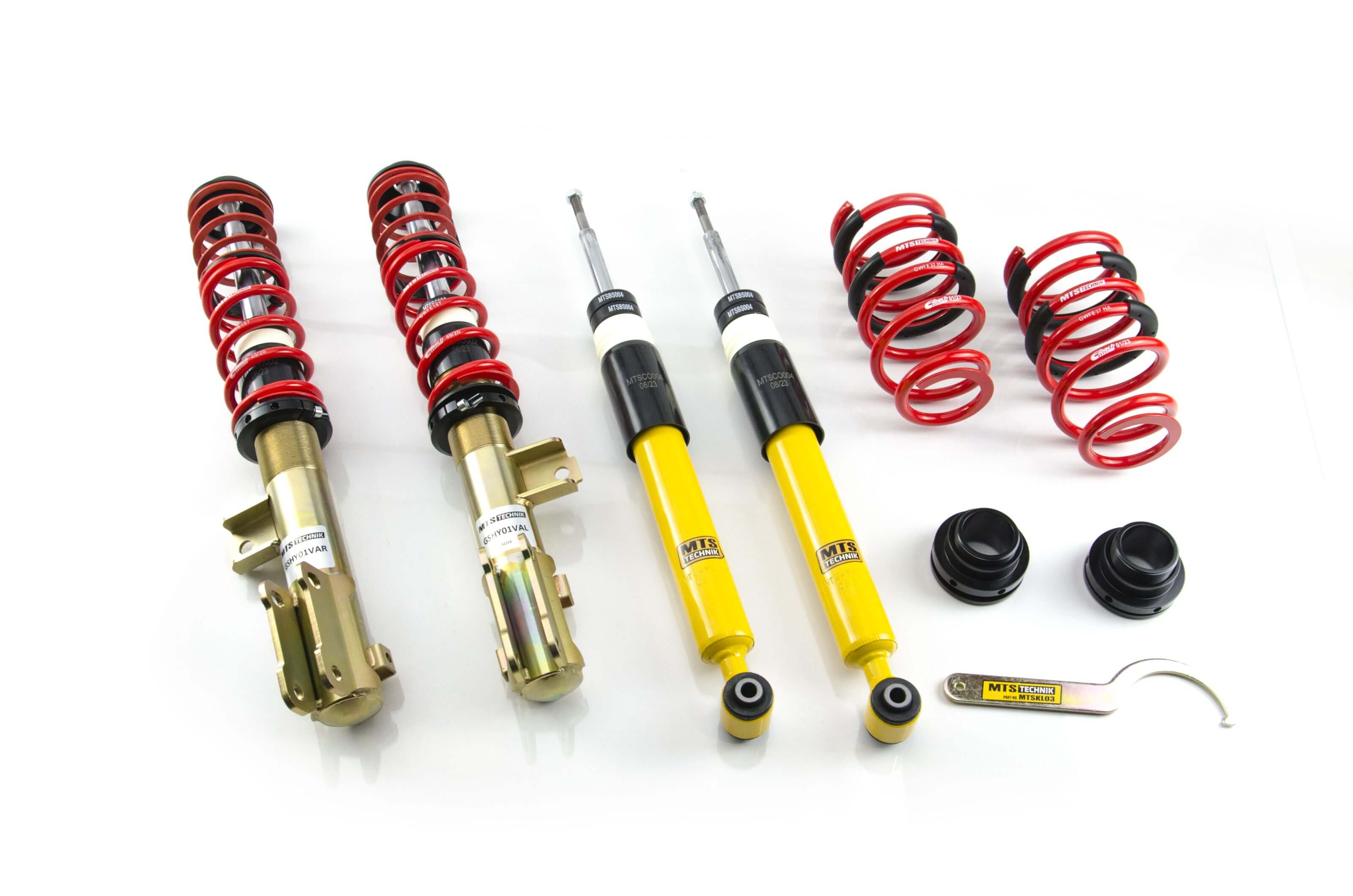 Street Coilover Kit (Gold) for Hyundai i20 II (GB/IB)