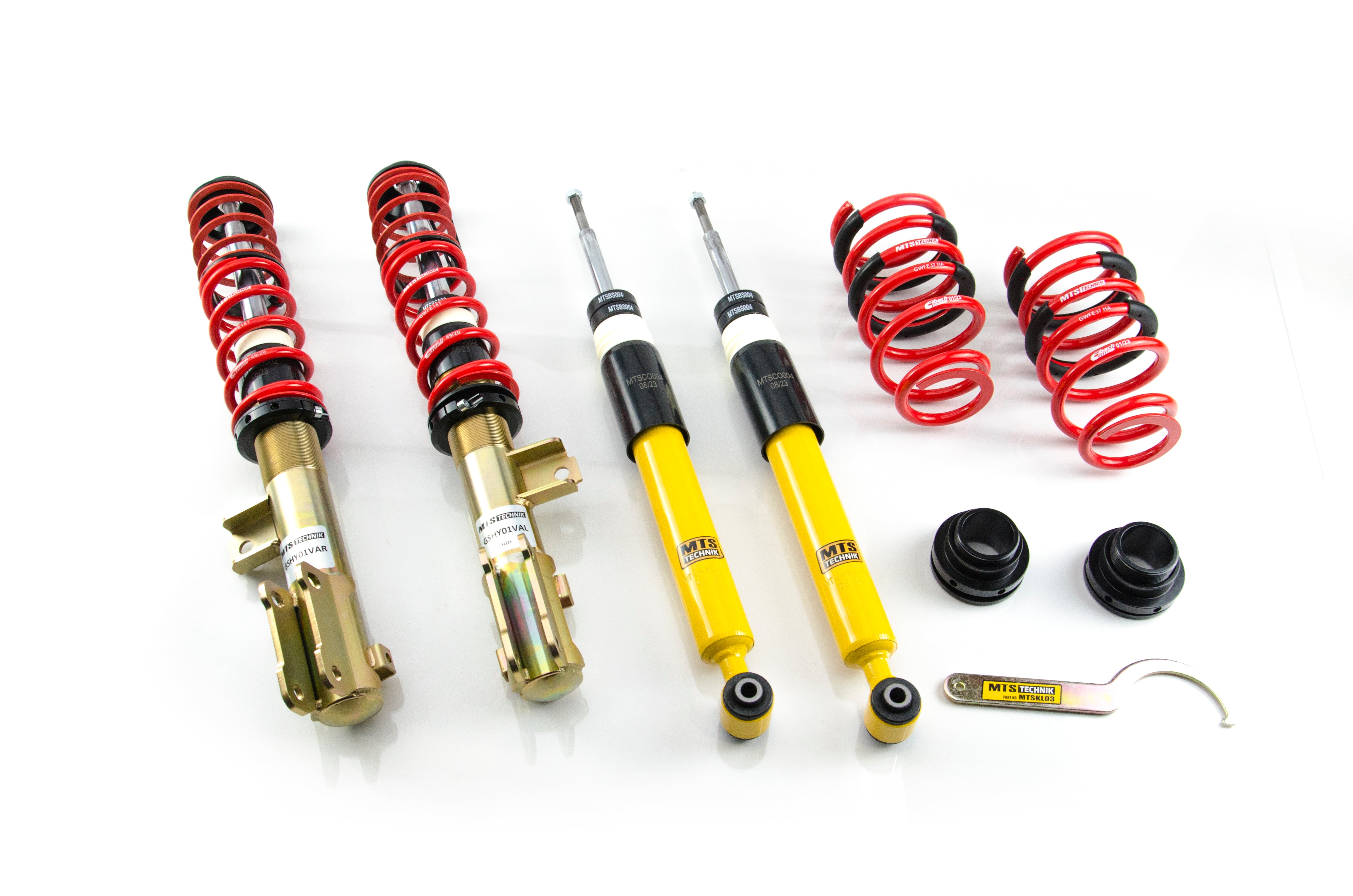 Street Coilover Kit (Gold) for Hyundai i20 Mk2 (GB/IB)