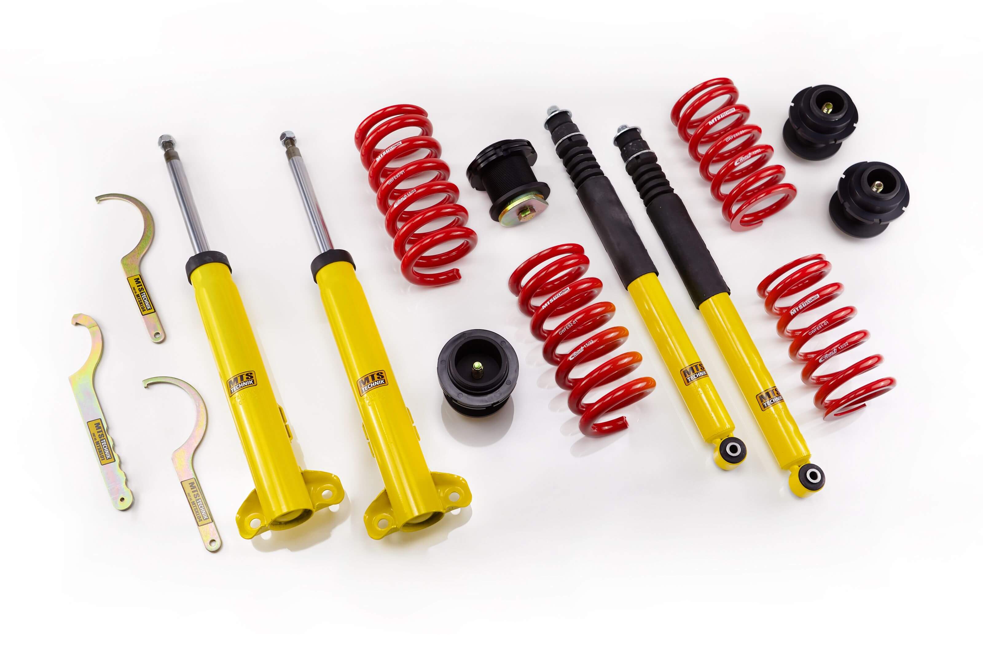 Street Coilover Kit (Gold) for Mercedes-Benz 124 Coupe (C124)