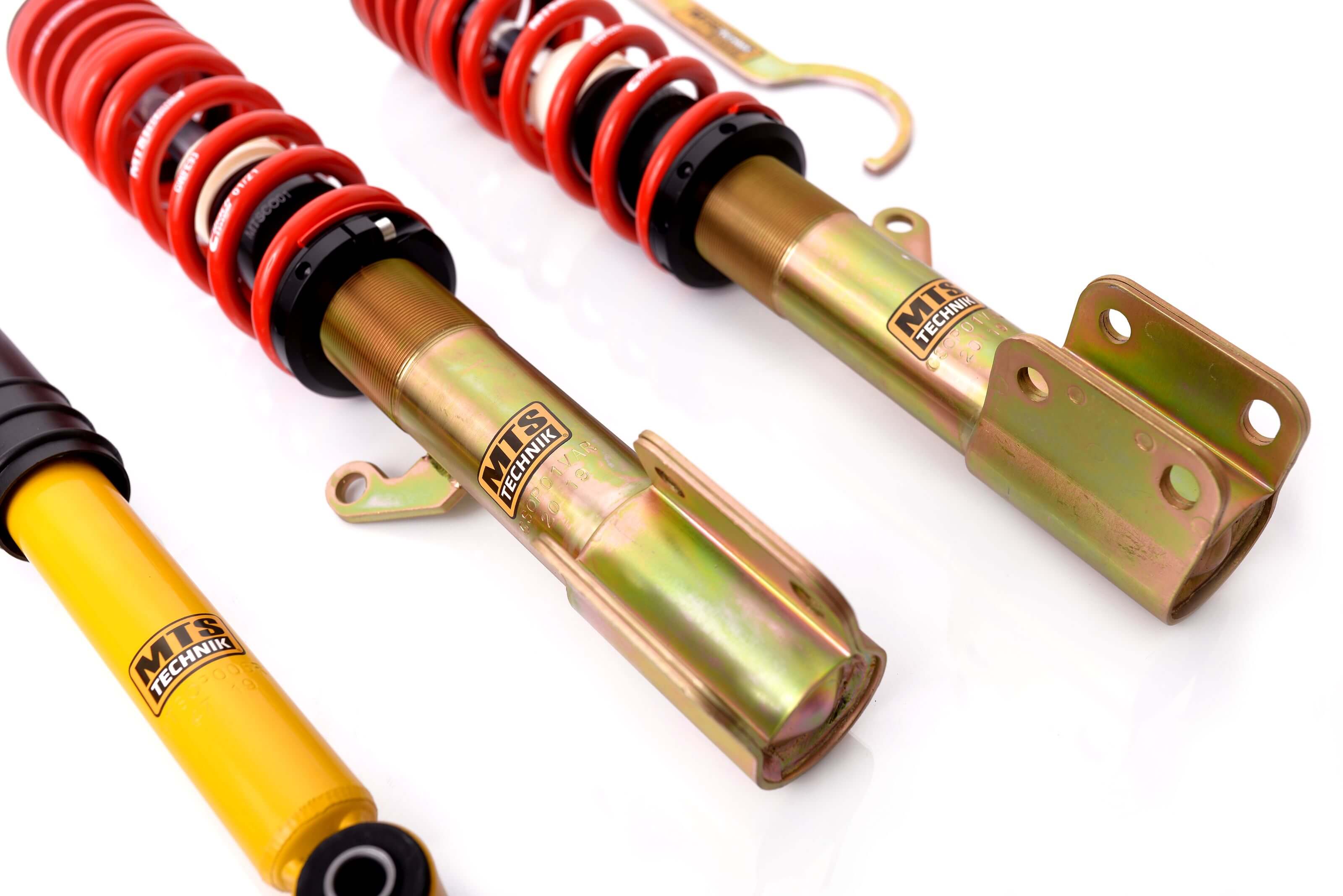 Street Coilover Kit (Gold) for Opel ASTRA G Convertible (T98)