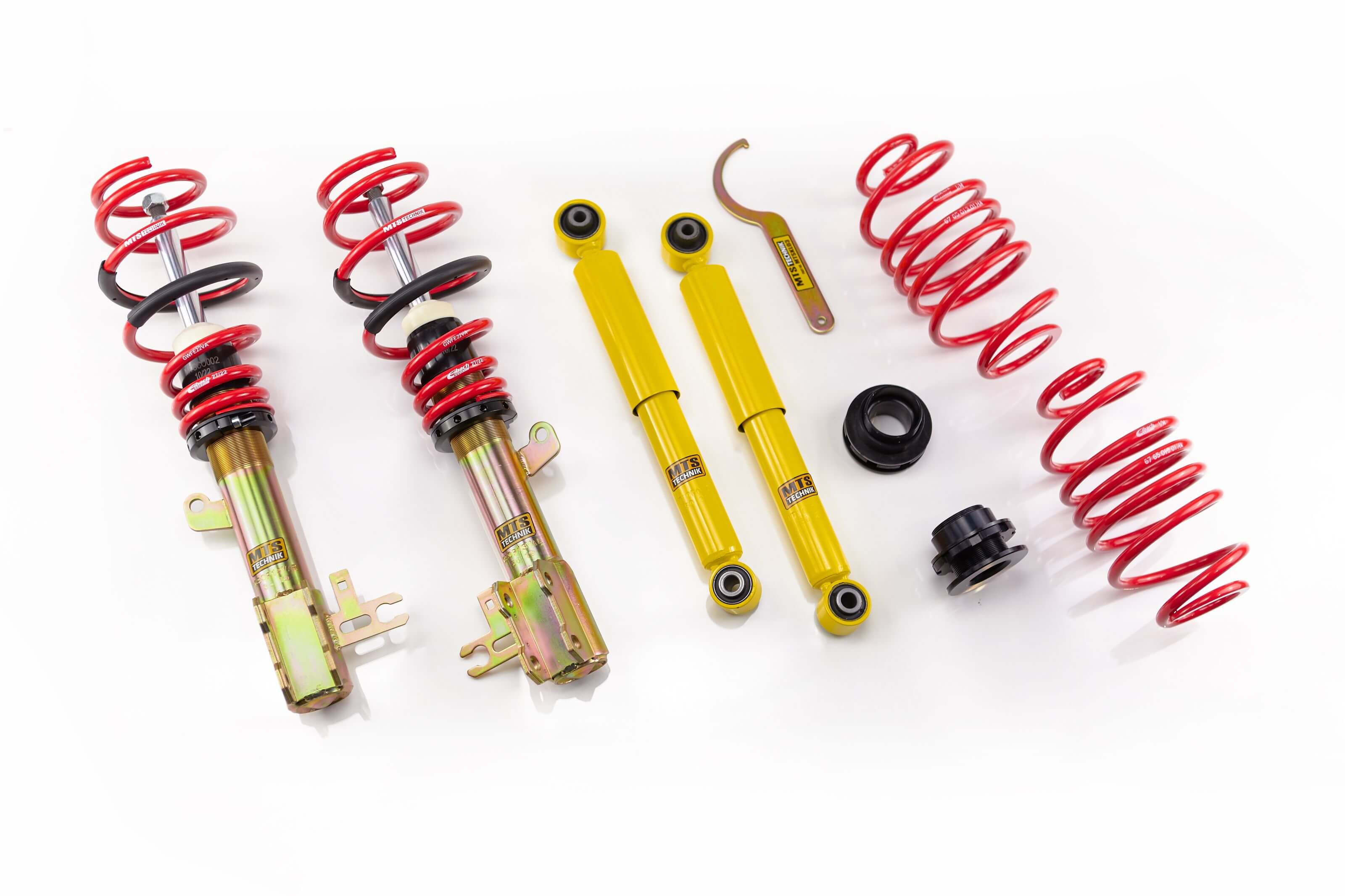 Street Coilover Kit (Gold) for Opel ASTRA H (A04)