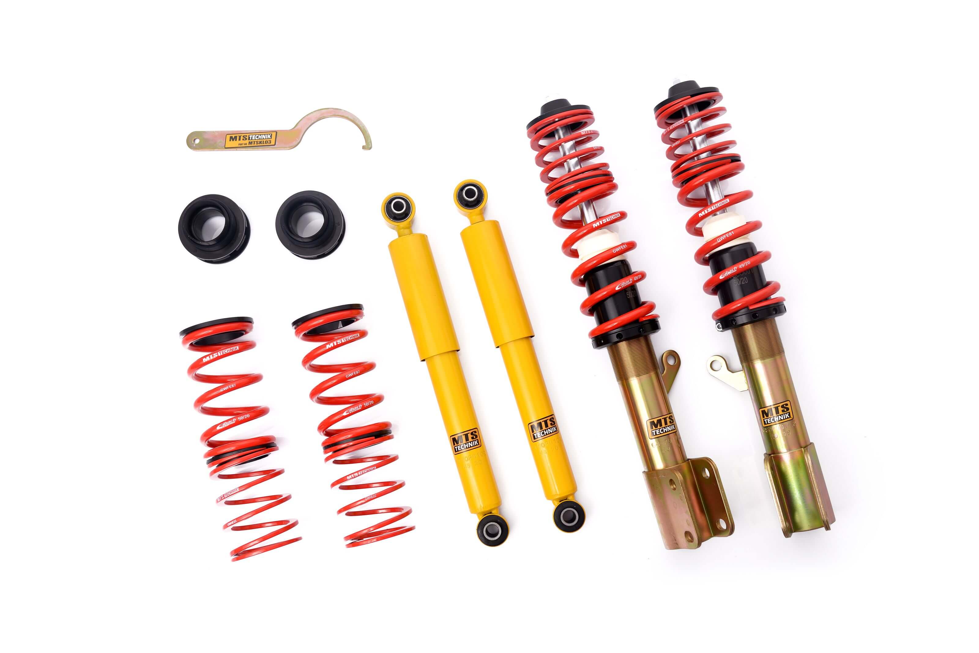 Street Coilover Kit (Gold) for Opel ZAFIRA A MPV (T98)