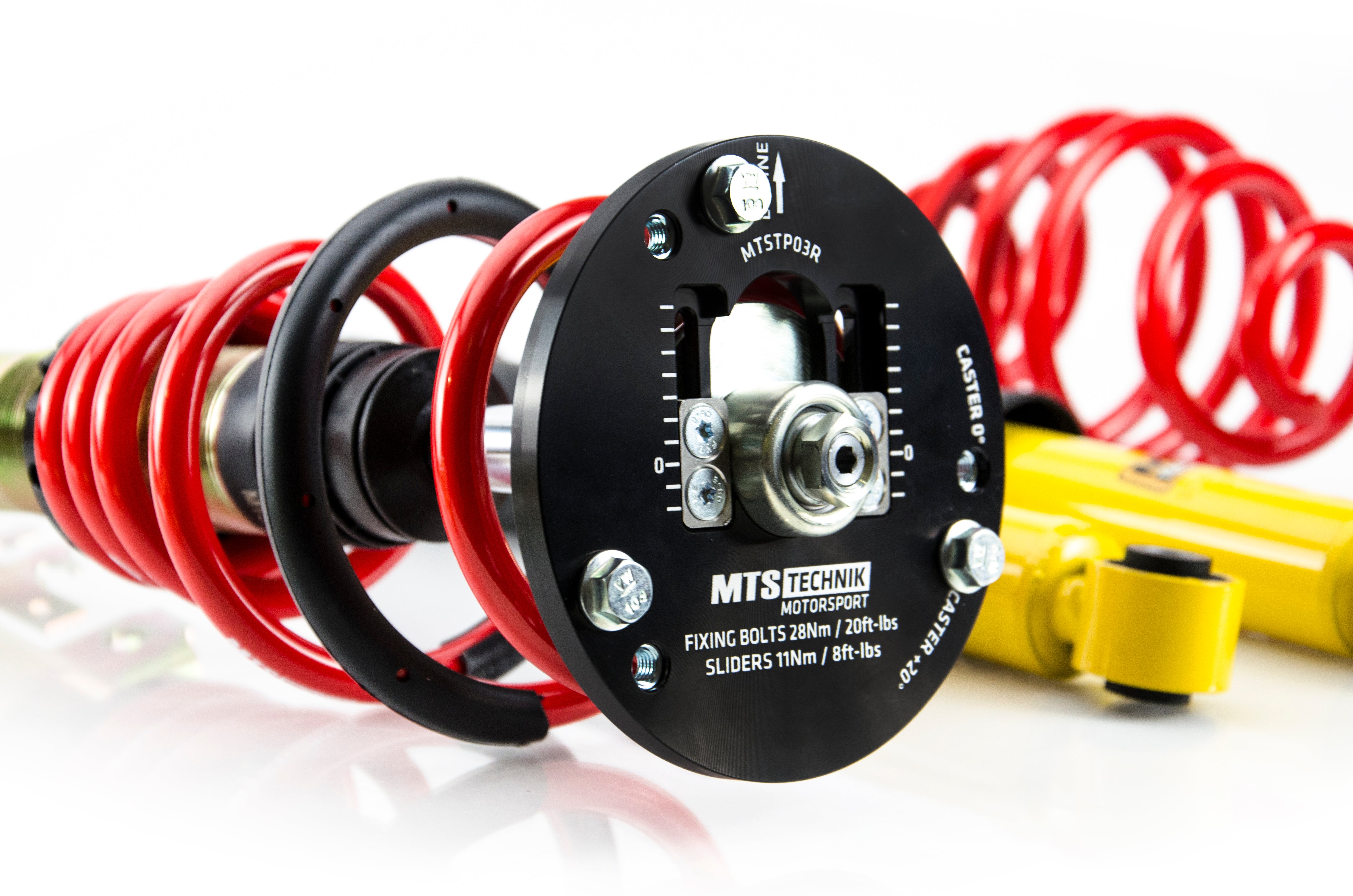 Street Coilover Kit w/ Camber Adjust Top Mounts (Gold) for Fiat CROMA (194)