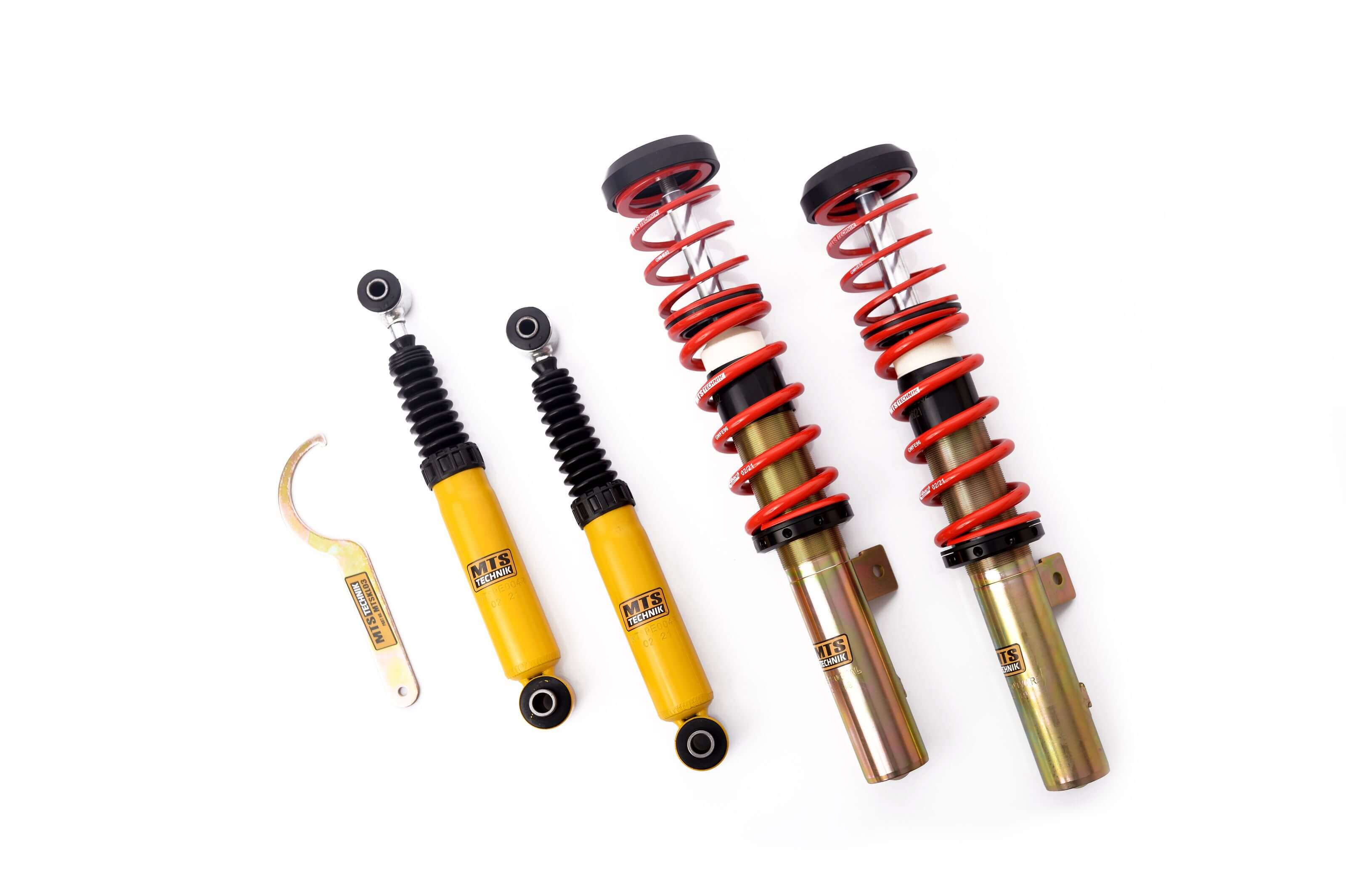 Street Coilover Kit (Gold) for Peugeot 206 CC (2D)